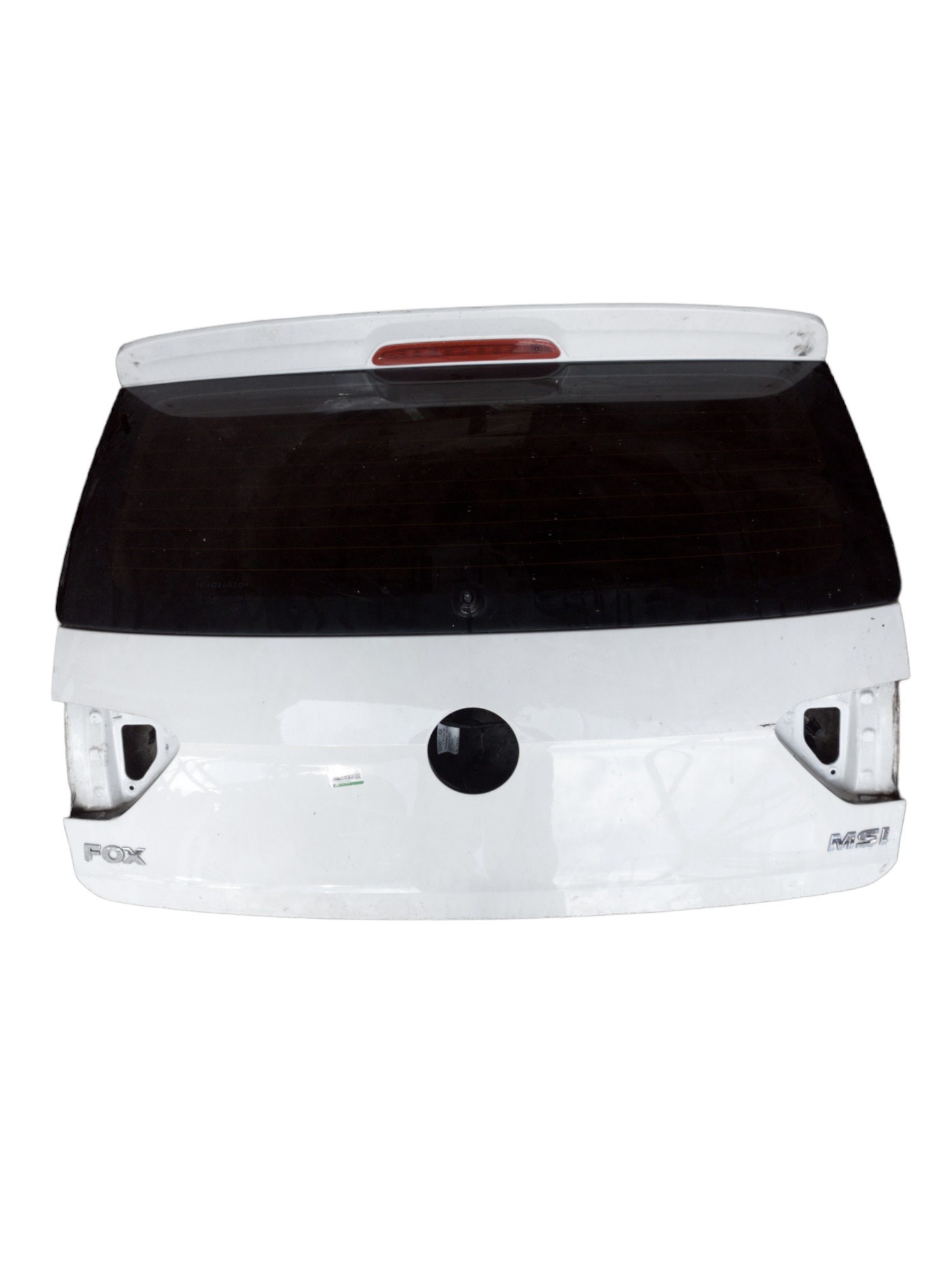 Tampa Traseira Porta Mala Vw Fox 2015/2016 Branco 1