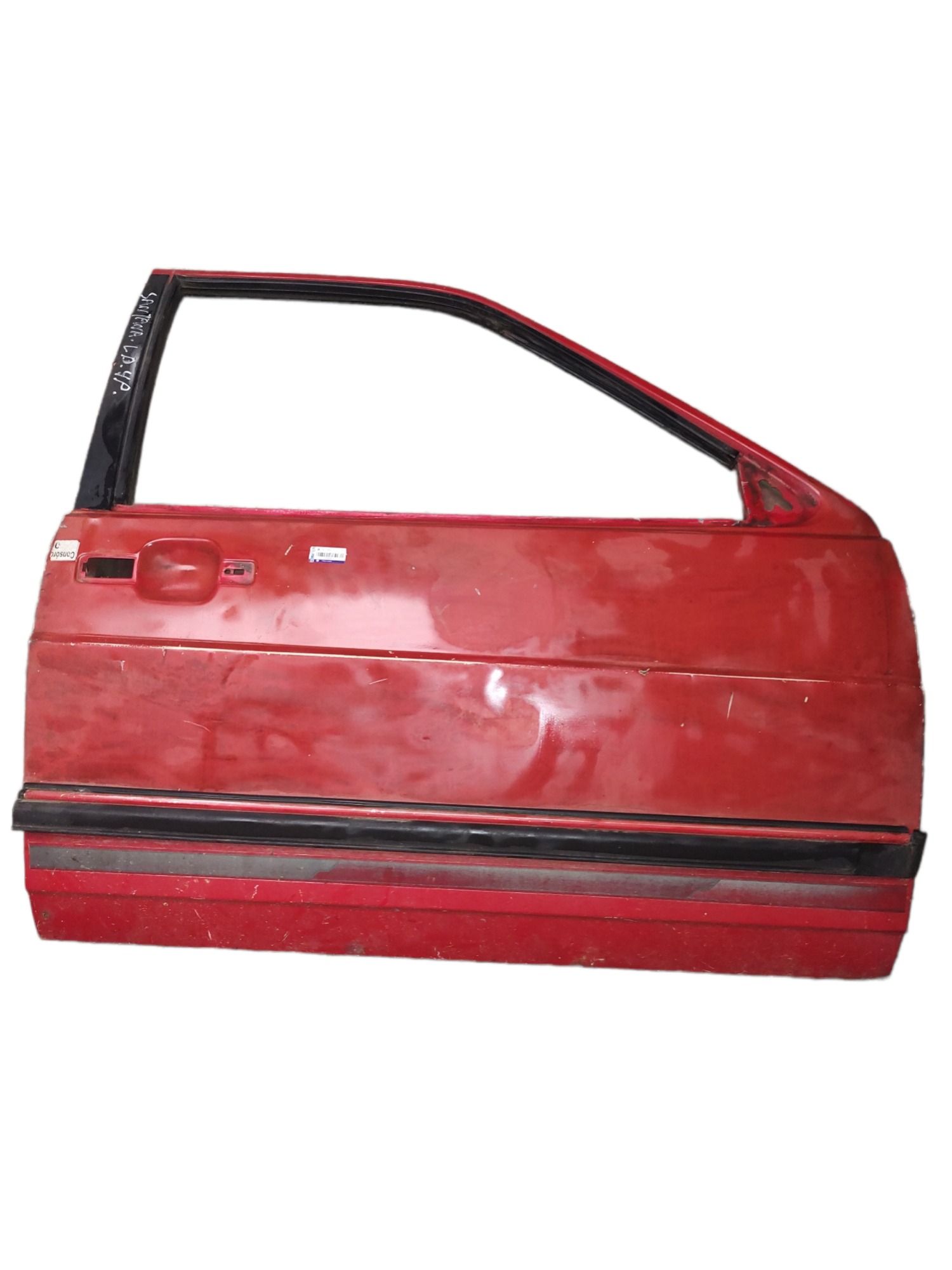 Porta Dianteira Direita Vw Santana Quantum 4 Portas 1992  Dianteira Direito Vermelho 1