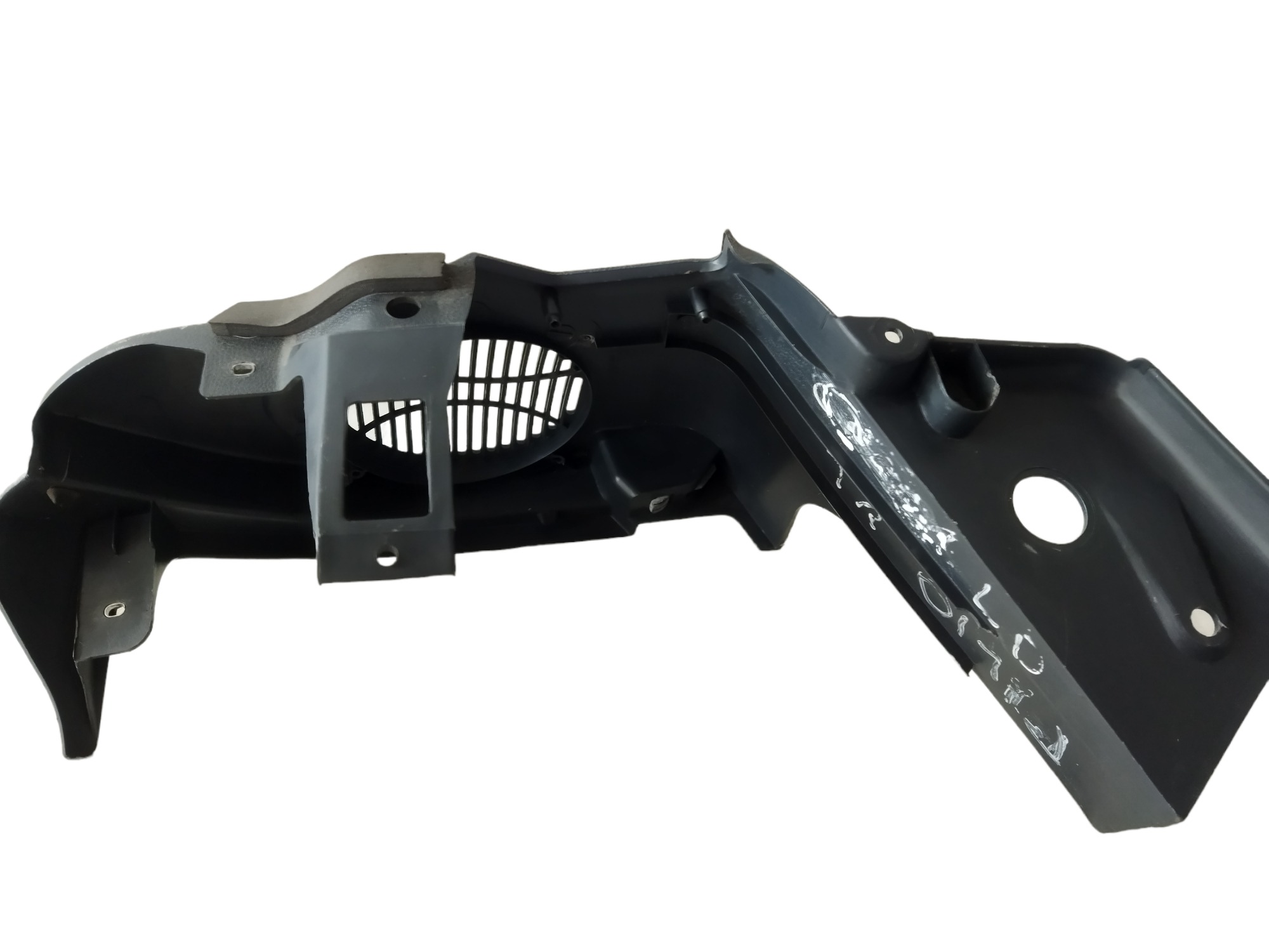 Suporte Tampão Traseiro Direito Fiat Palio 2001 Preto 5
