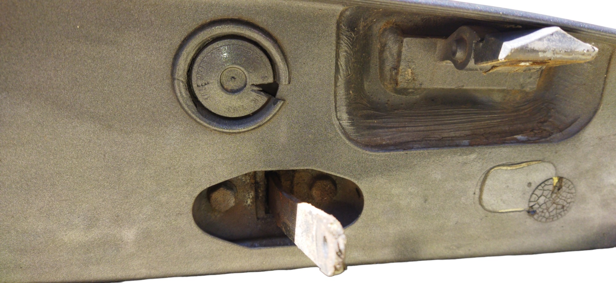 Porta Traseira Esquerda Vw Santana  Traseira Esquerdo Prata 9