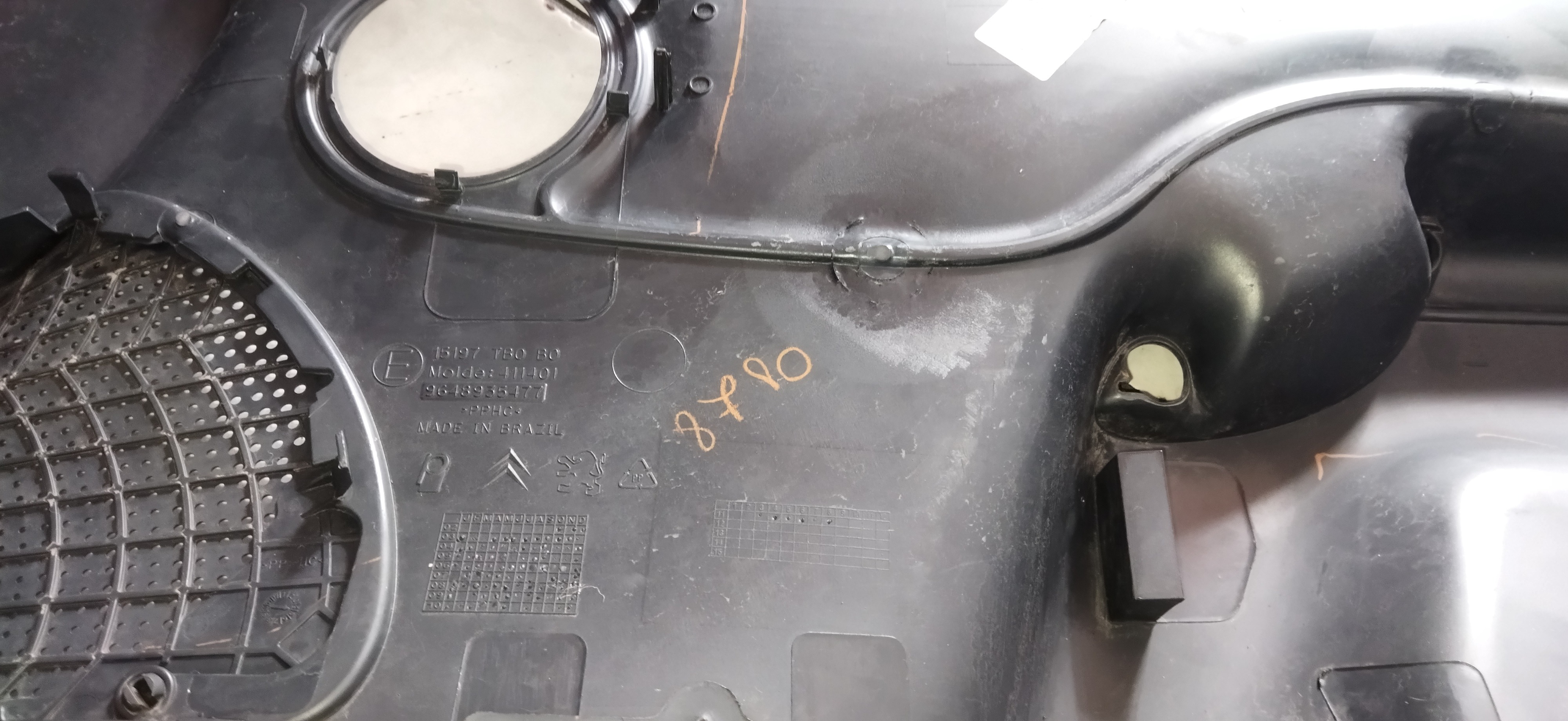 Forro Porta Dianteira Esquerda Citroen C3 7