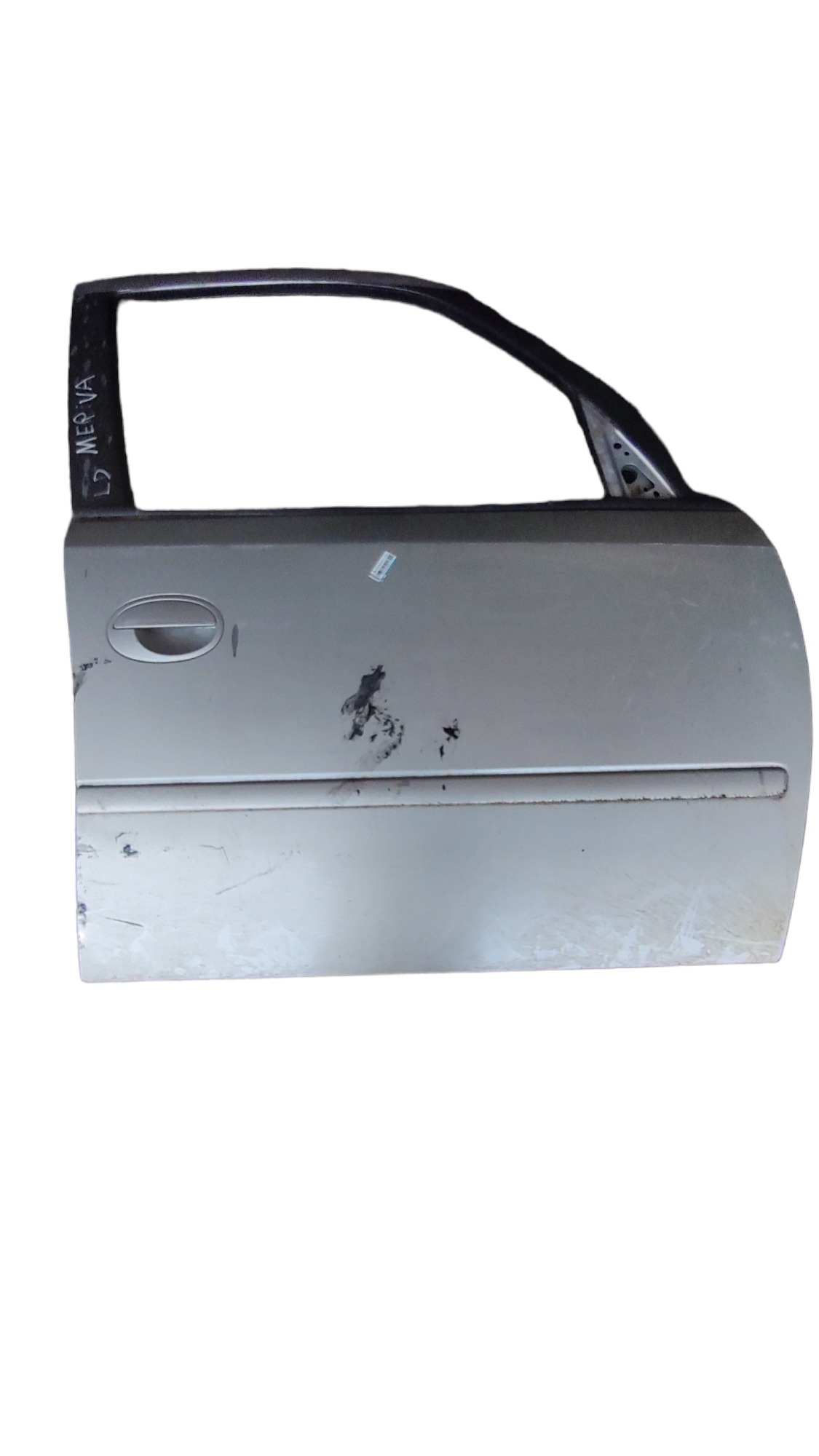 Porta Dianteira Direita Gm Meriva Prateado 1