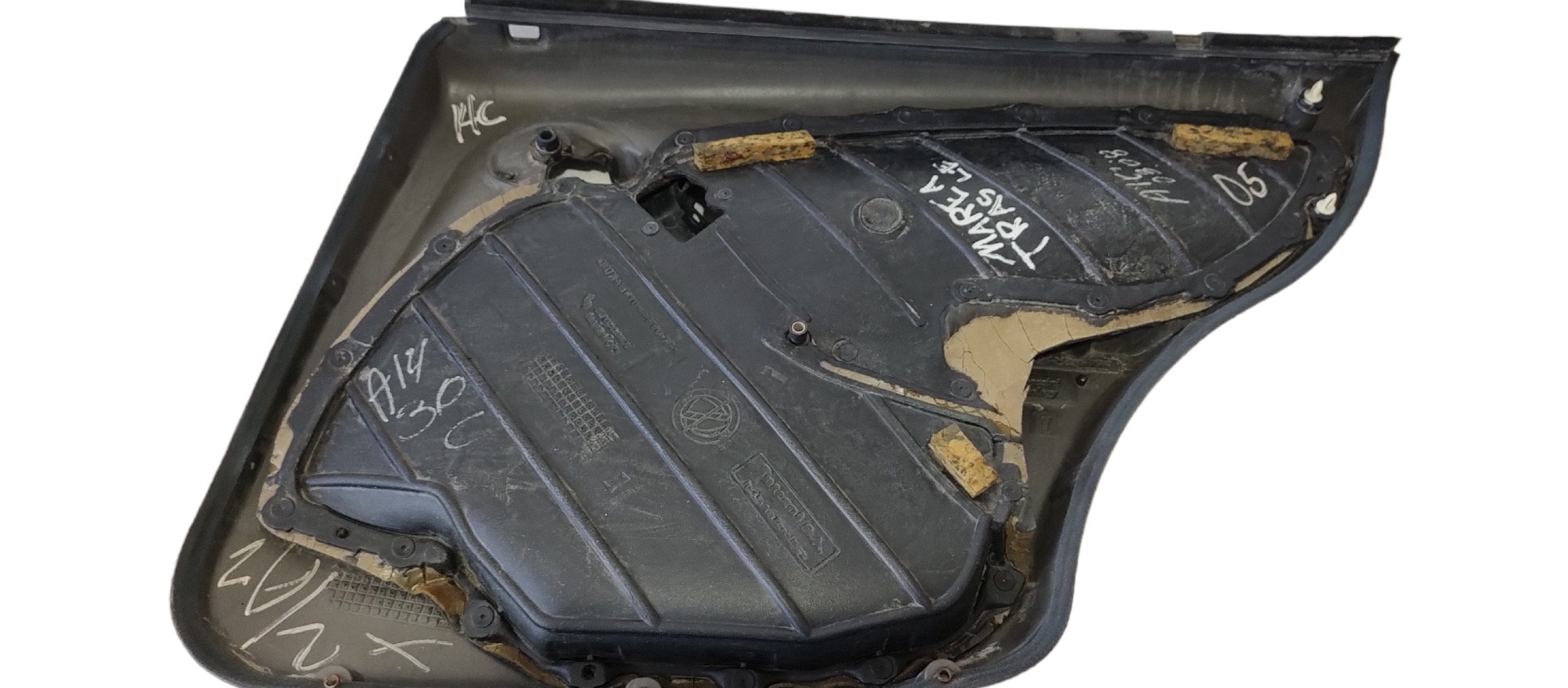 Forro De Porta Traseira Esquerda Fiat Marea Cinza 5
