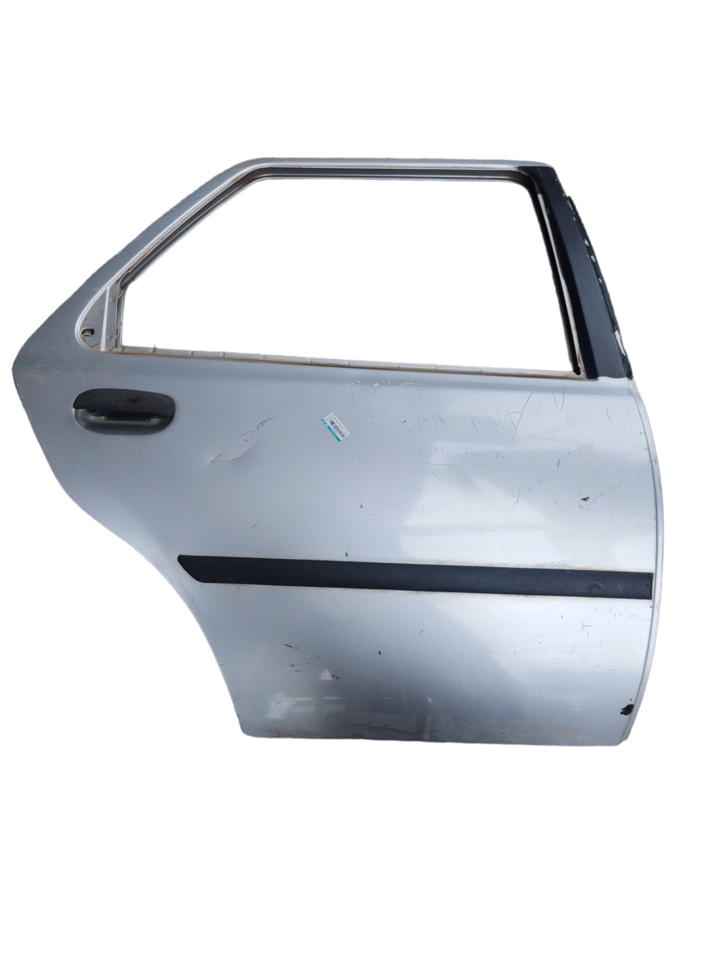 Porta Traseira Direita Ford Fiesta 2001 Traseira Direito Branco 1