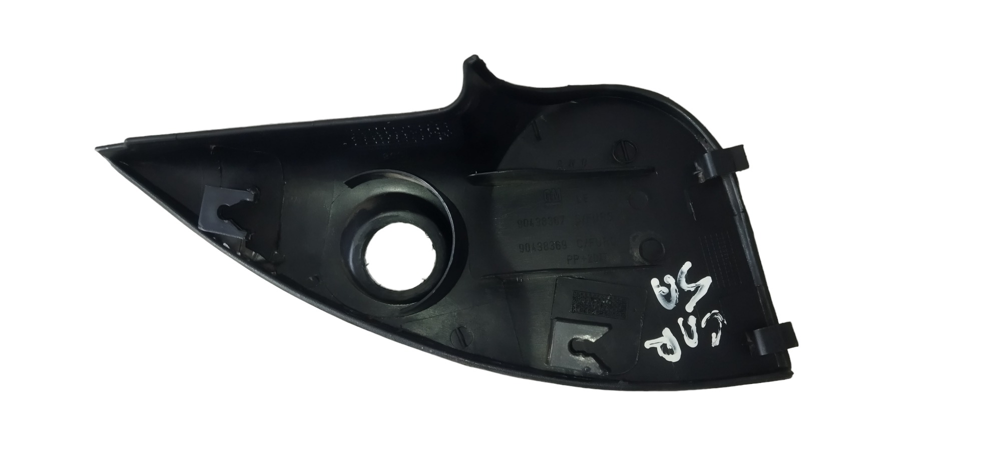 Cobertura Acabamento Retrovisor Esquerda Gm Corsa Preto 5