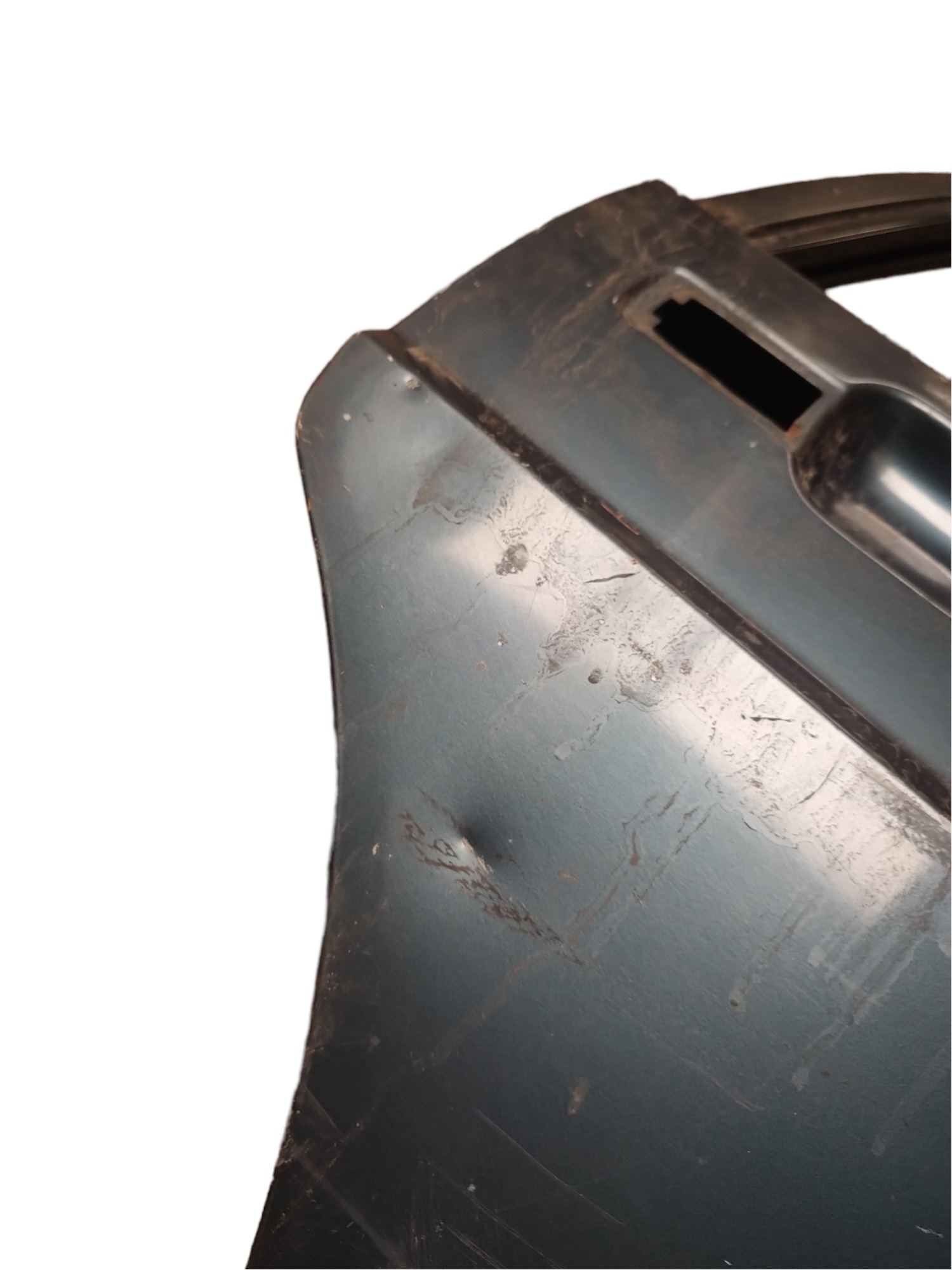 Porta Traseira Direita Vw Santana 85/90 Com Detalhes  Traseira Direito Azul 4