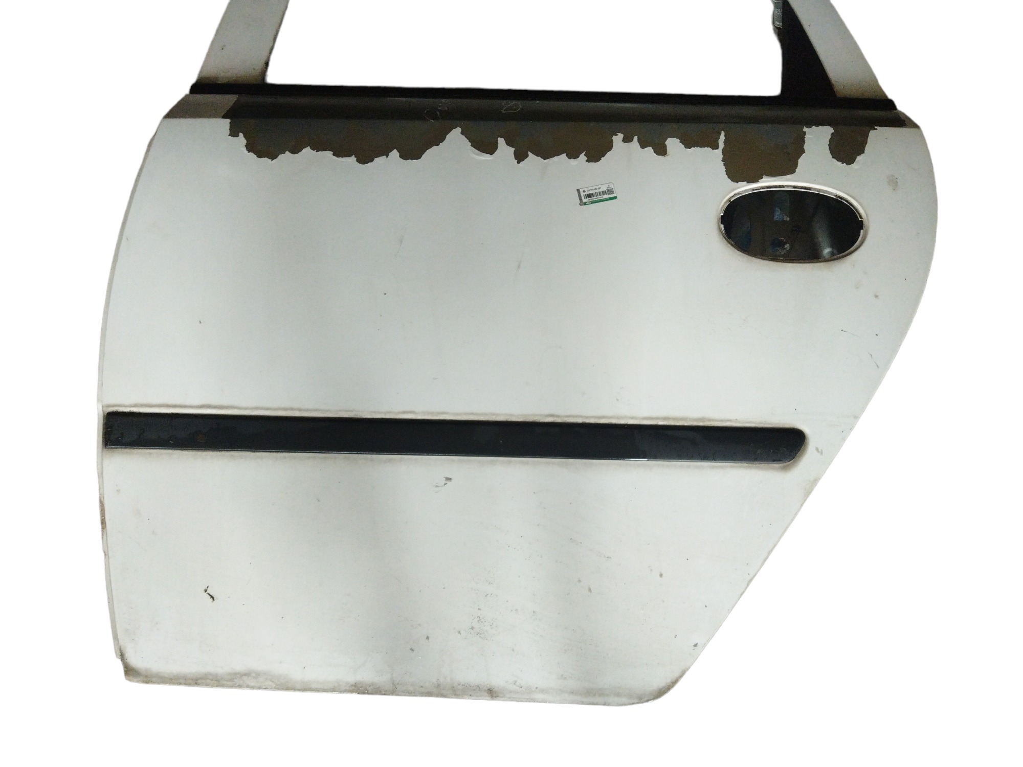 Porta Traseira Esquerda Gm Meriva 2007 Traseira Esquerda Branco 1