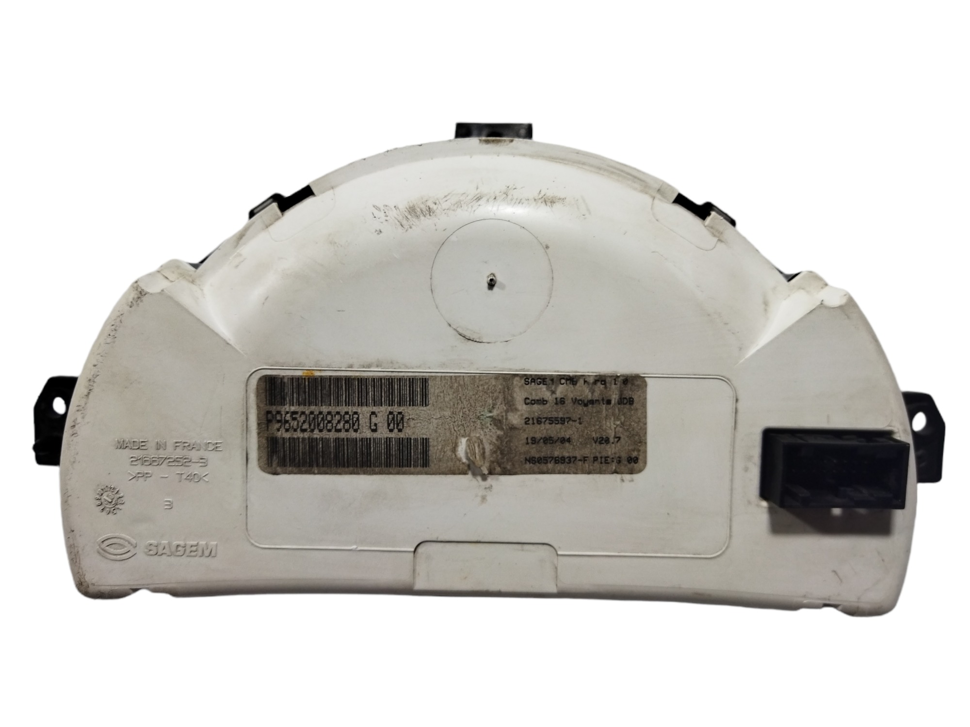 Painel De Instrumento Citroen C3 Preto 1