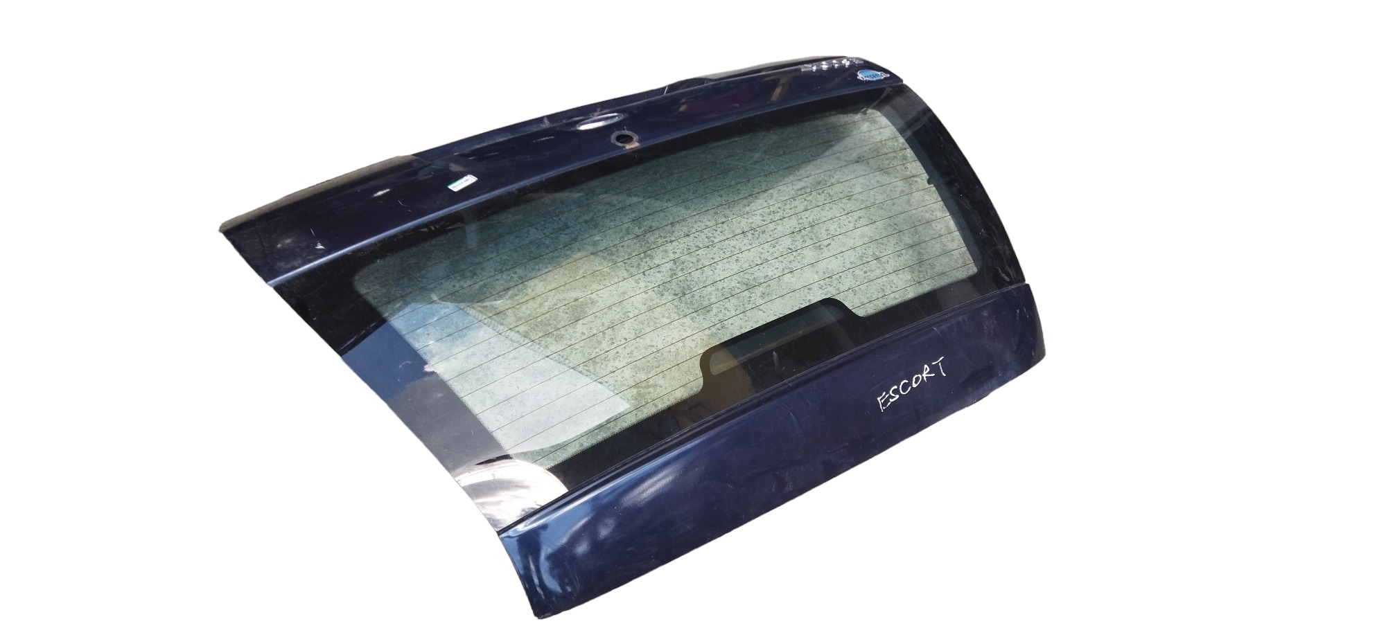 Tampa Traseira Ford Escort Sw 2000 Sem Vidro C/detalhes Azul 9