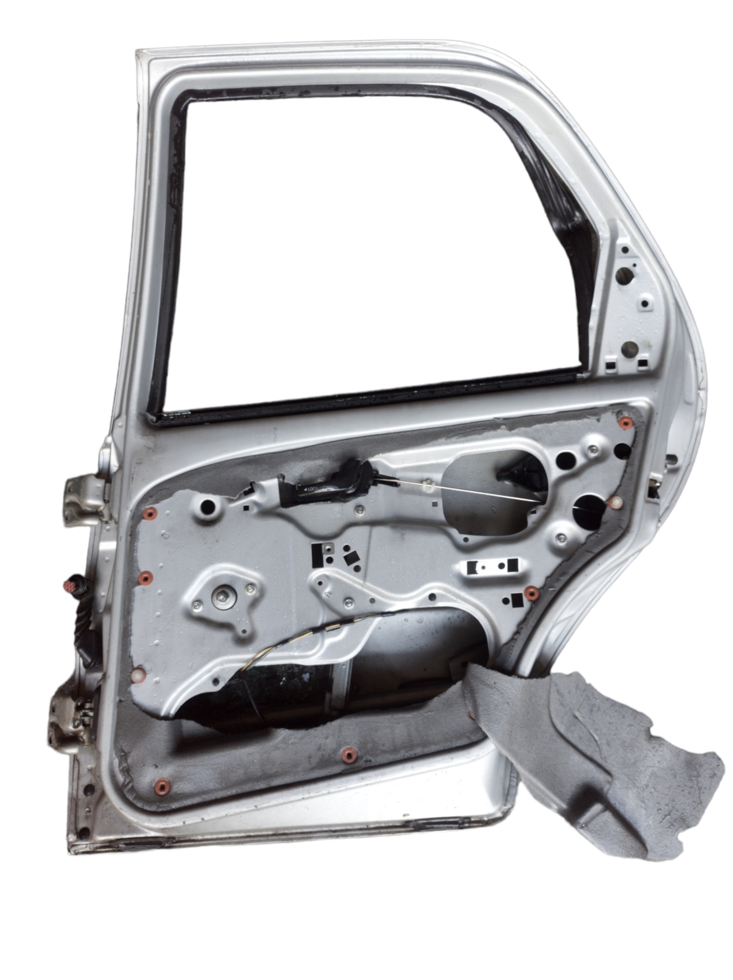 Porta Traseira Direita Fiat Siena 2012 Prateado 4