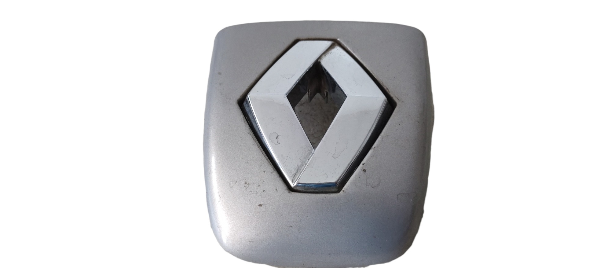 Emblema Tampa Traseira Renault Clio Hatch 2005 Cinza 1