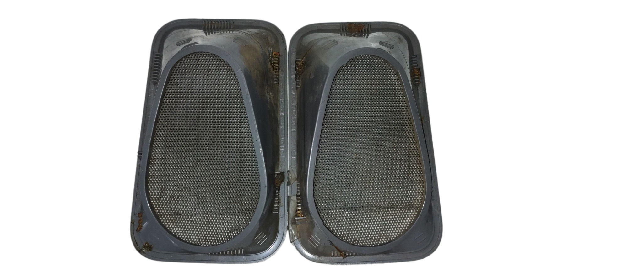 Par Capa Do Alto Falante Ford Escort Zetec Cinza 2