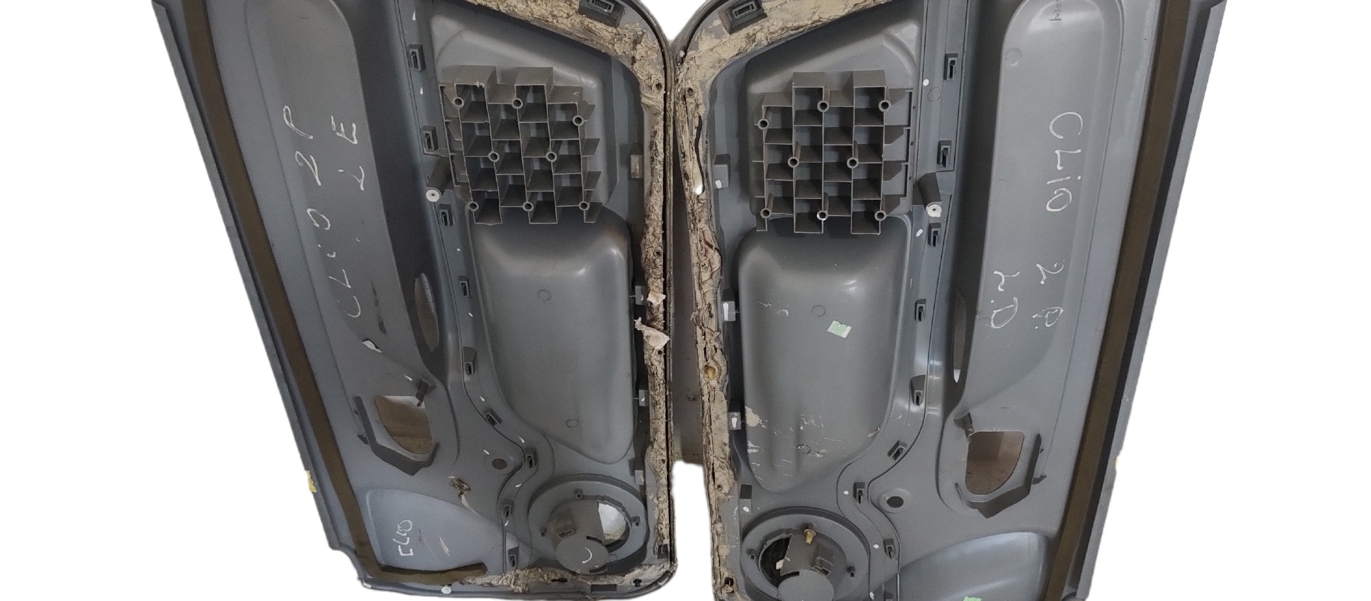 Par Forro De Porta Renault Clio 2p Cinza 4
