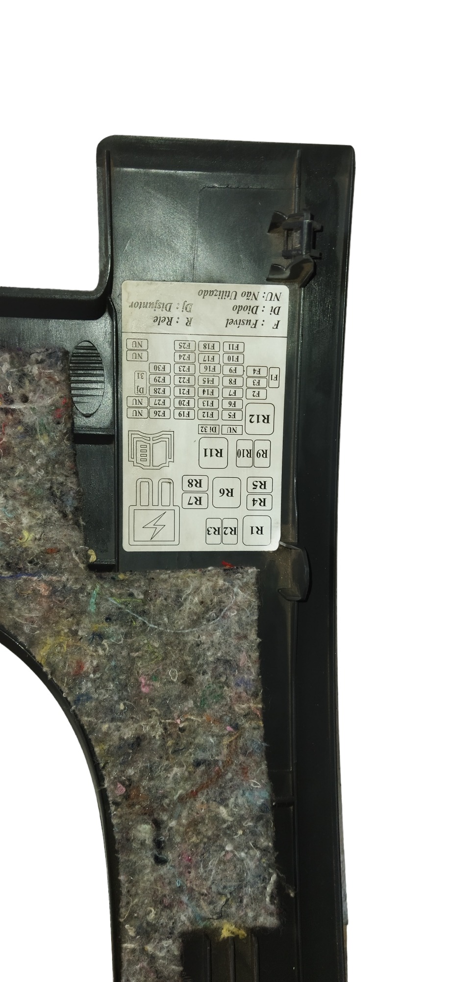 Moldura Painel Inferior Ford Ecosport 2
