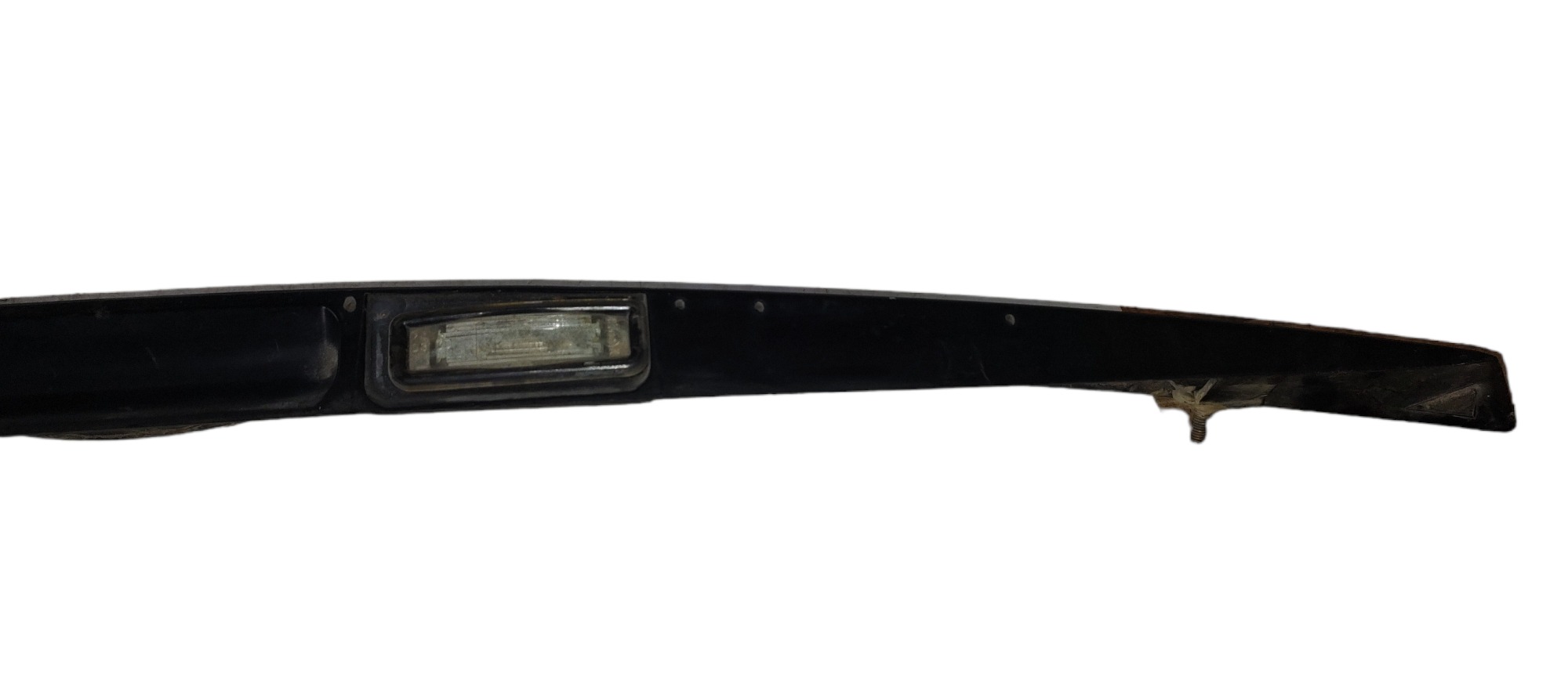 Friso Luz De Placa Traseiro Ford Fiesta  Preto 2