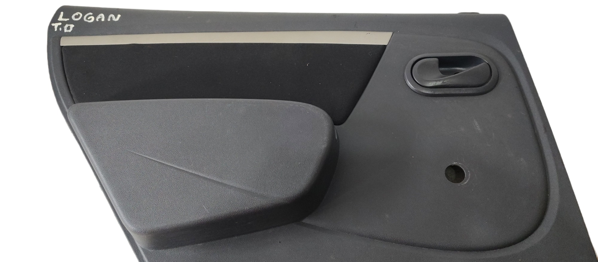 Forro De Porta Traseira Direita Renault Logan 2010 Cinza 1