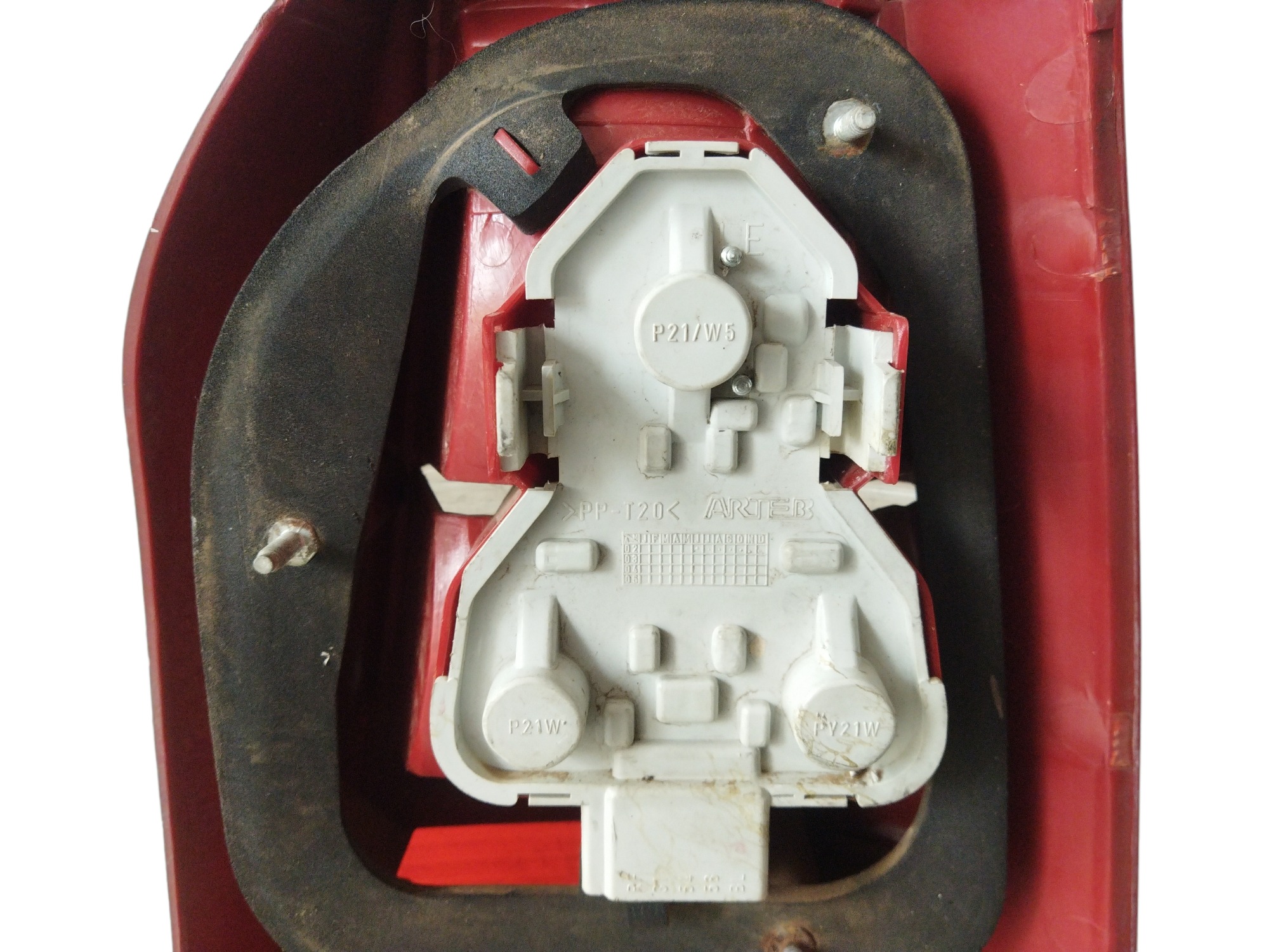Lanterna Traseira Esquerda Vw Parati  Esquerdo Vermelho 3