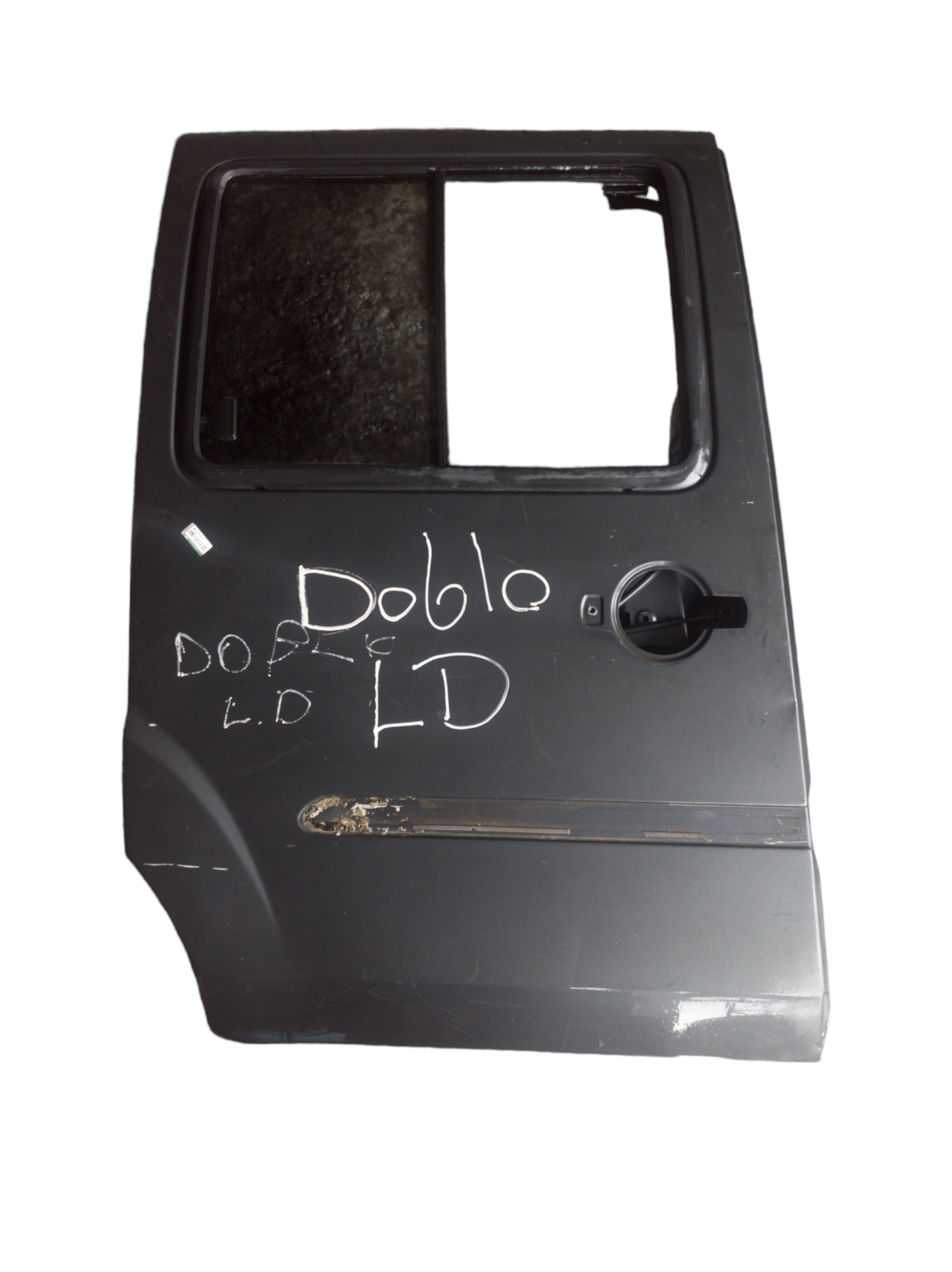 Porta Traseira Direita Fiat Doblo 2002 Preto 1