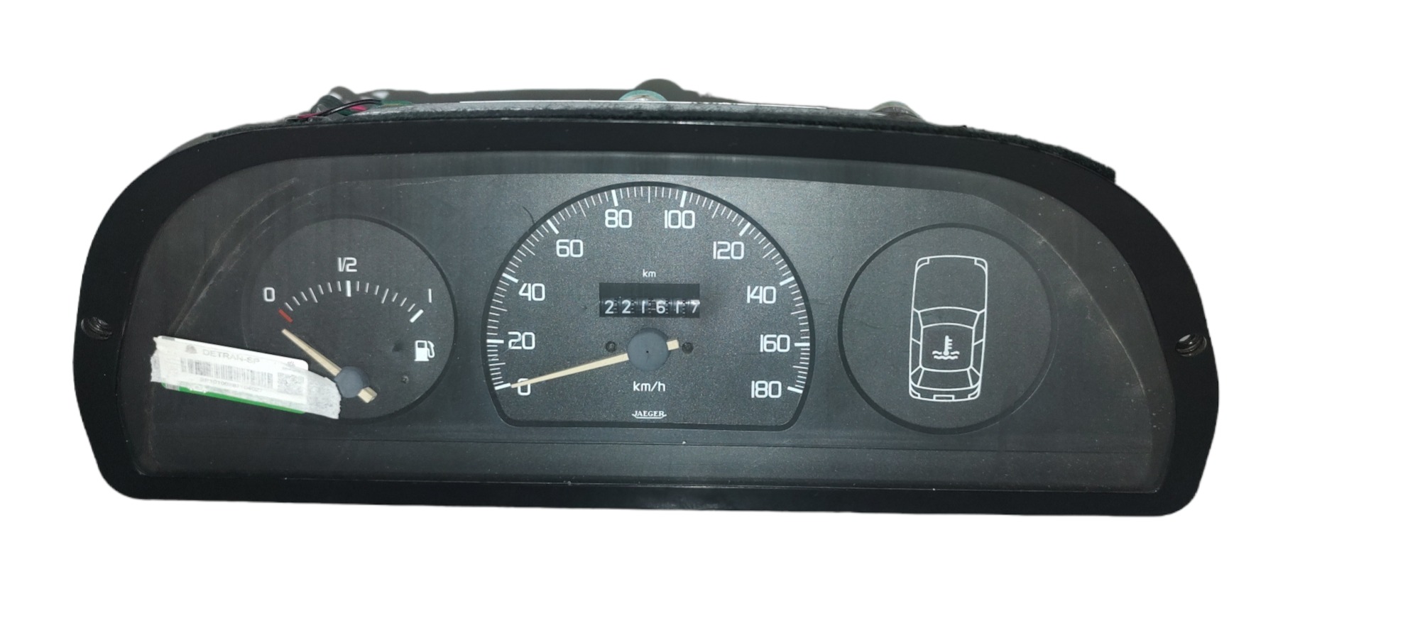 Painel De Instrumentos Fiat Uno 1989 Verde-escuro 1