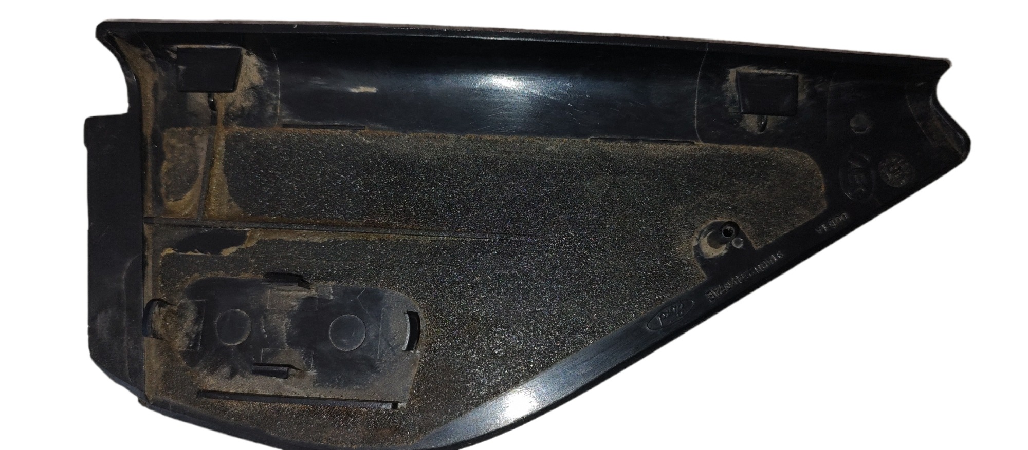 Acabamento Moldura Retrovisor Ford Escort Gl 1999 Preta 3