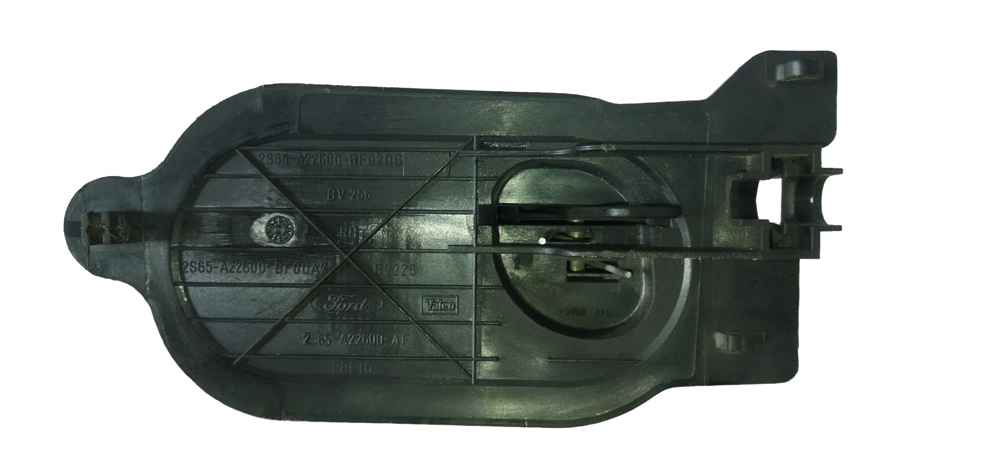 Maçaneta Interna Porta Dianteira Direita Ford  Fiesta  Preta Dianteira 5