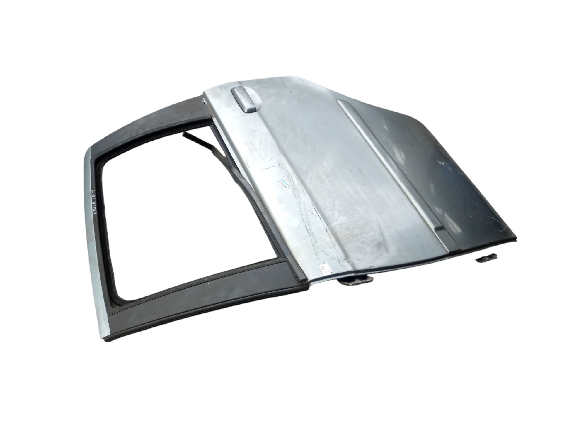 Porta Traseira Esquerda Fiat Idea  Traseira Esquerdo Prata 4