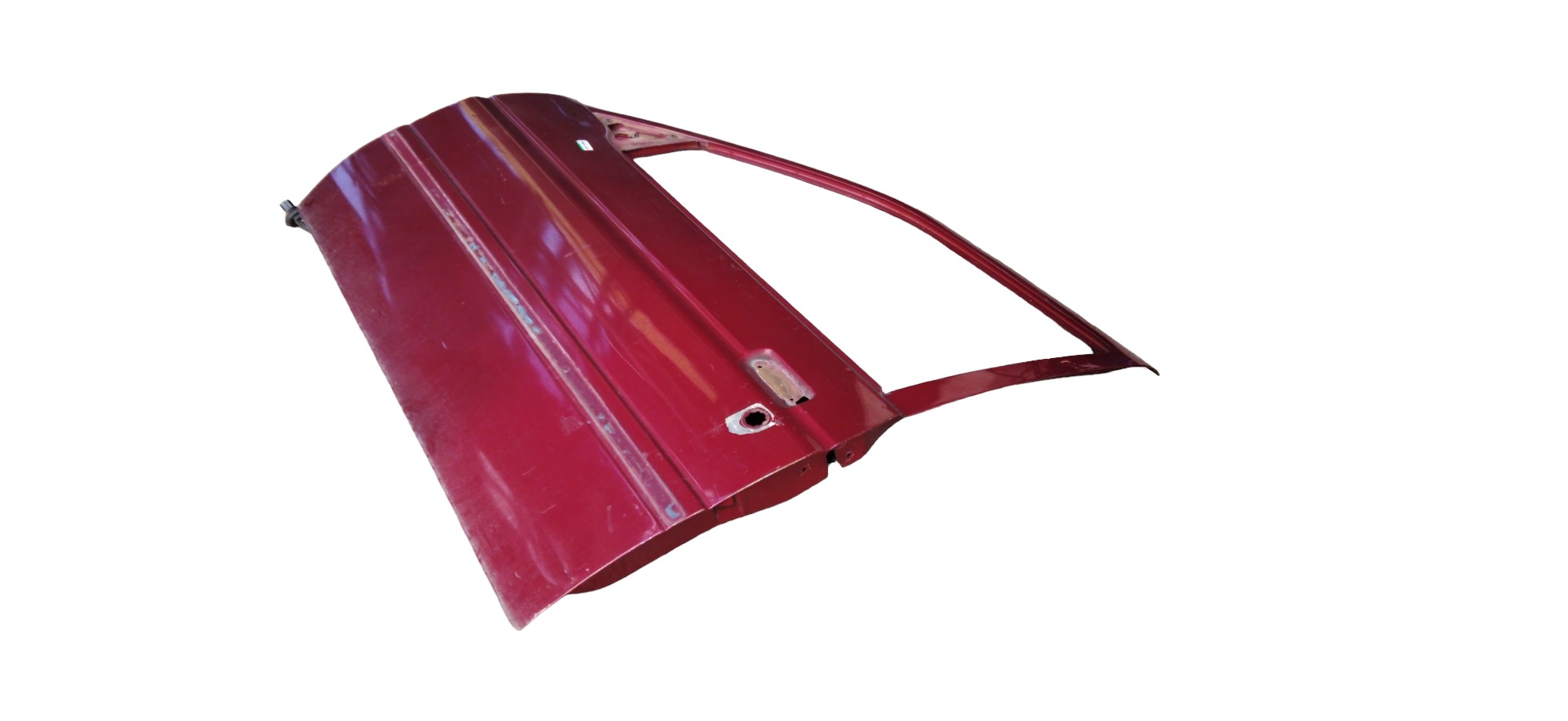 Porta Dianteira Esquerda Ford Escort Gl 1994 C/marcas  Dianteira Esquerda Vermelho 3