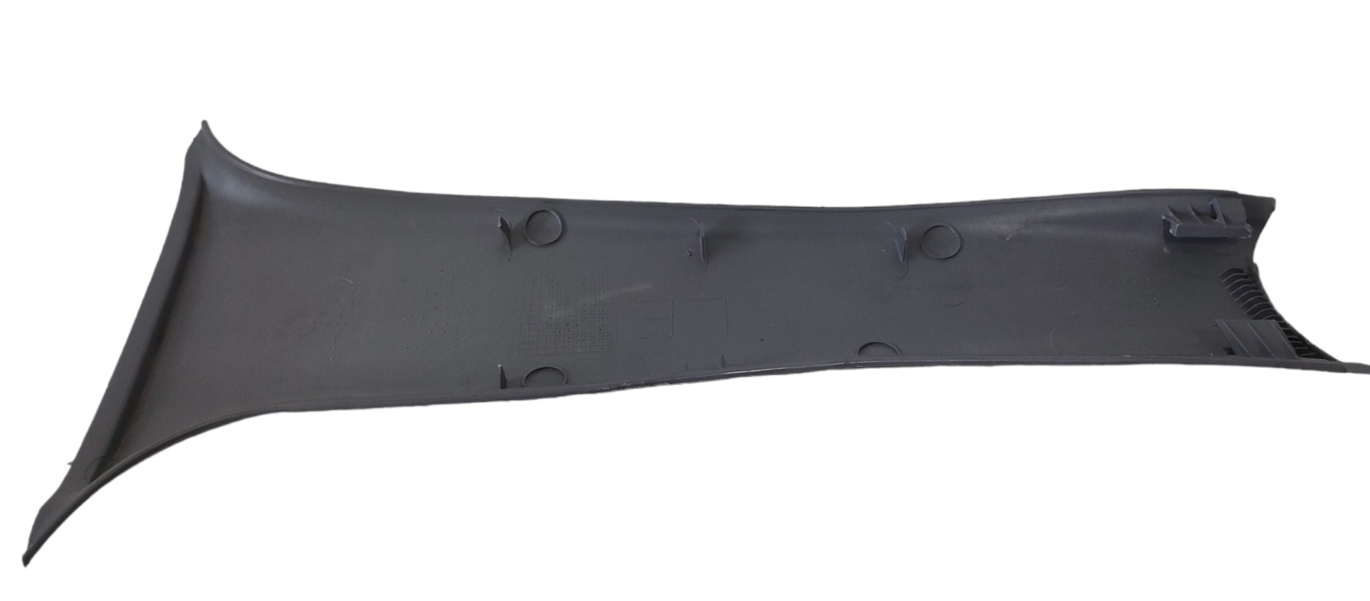 Moldura Acabamento Coluna Porta Esquerda Gm Corsa Classic Cinza 4