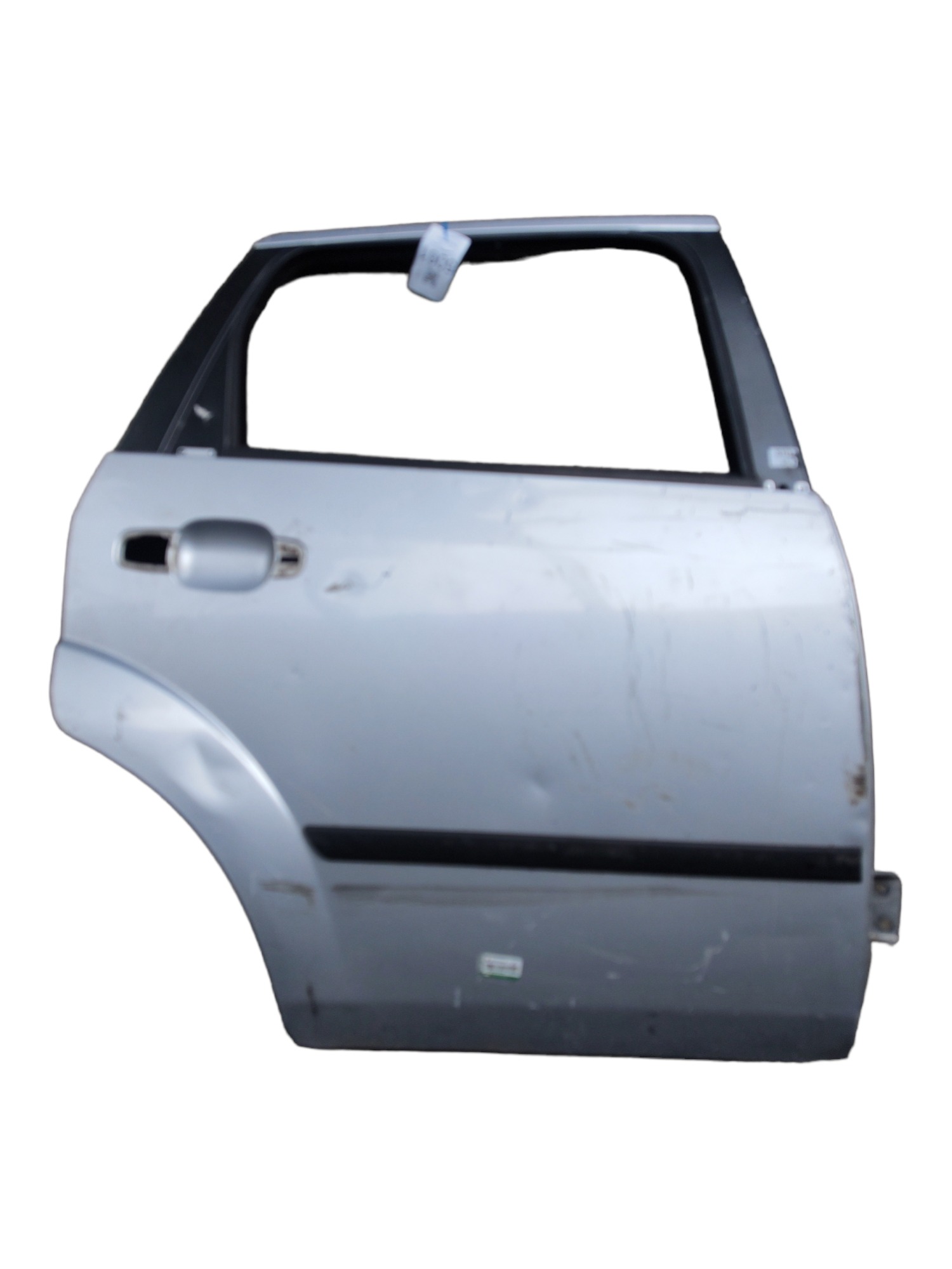 Porta Traseira Direita Ford Fiesta Sedan 2005 Traseira Prateado 1
