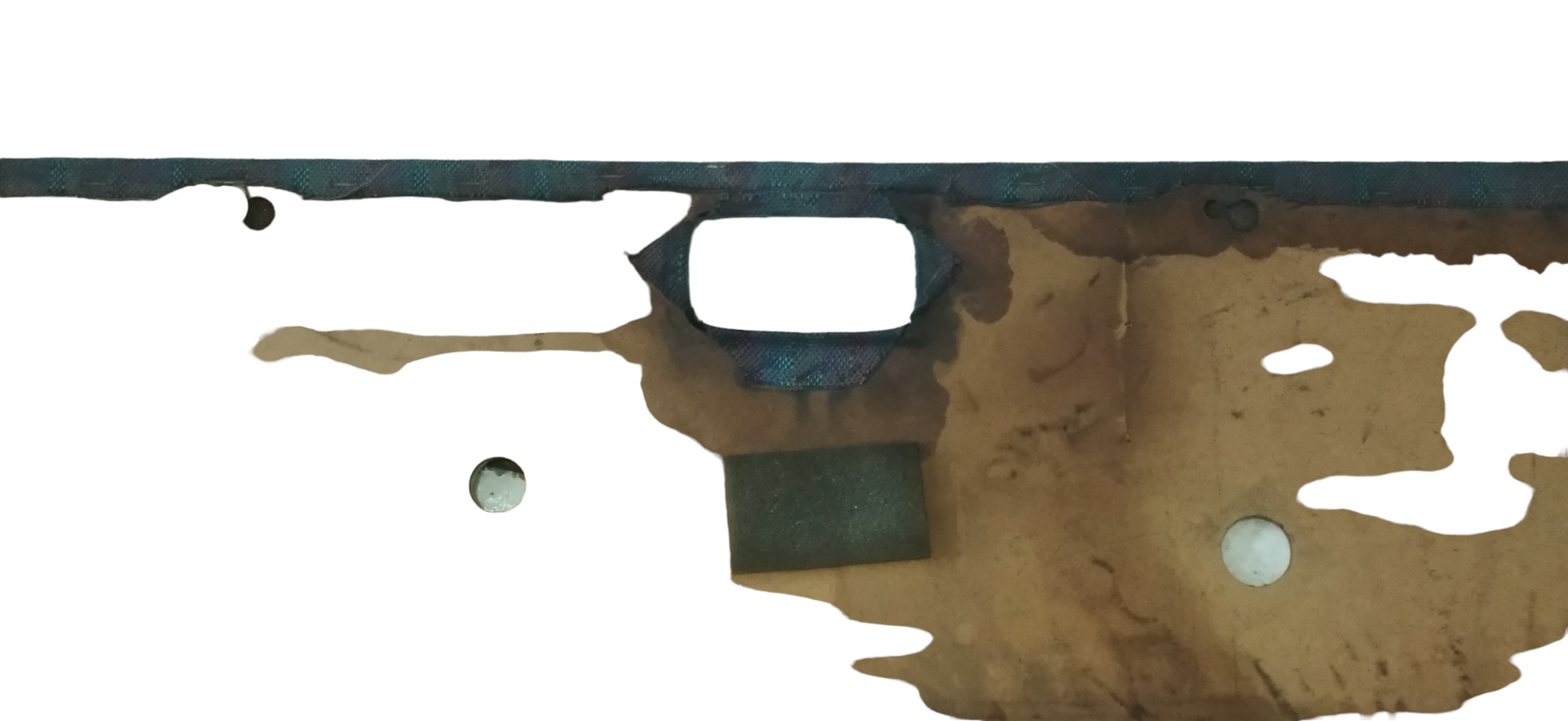 Forro Porta Dianteira Direita Ford Escort Hobby Cinza 7