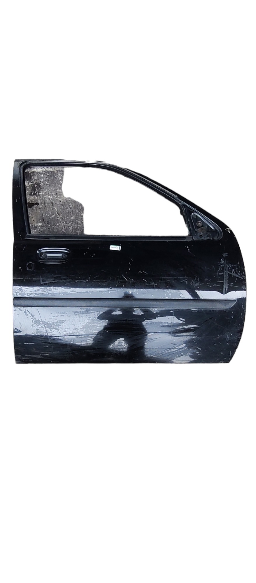 Porta Dianteira Direita Ford Fiesta 2001 Preto 1