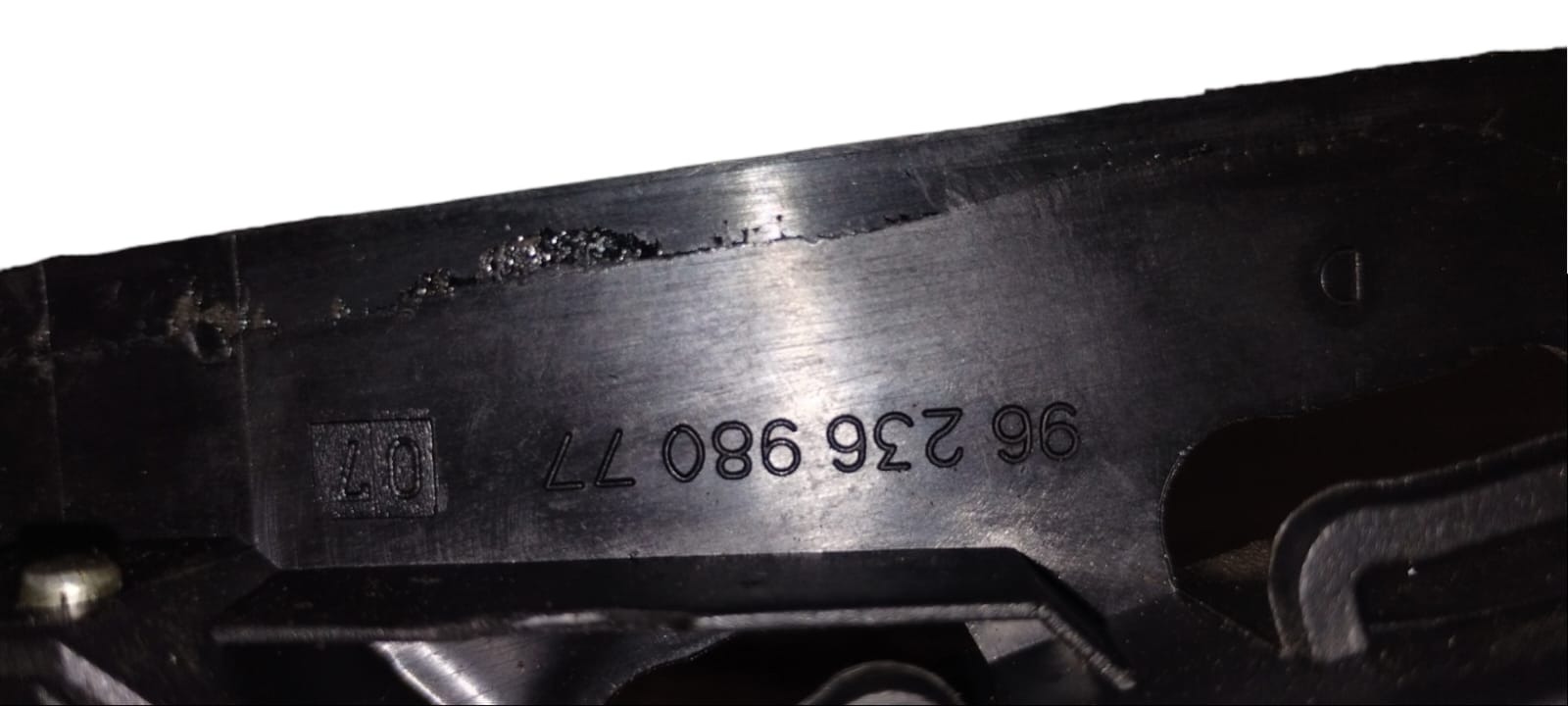 Maçaneta Interna Direita Peugeot 206  Prata Dianteira/traseira 4