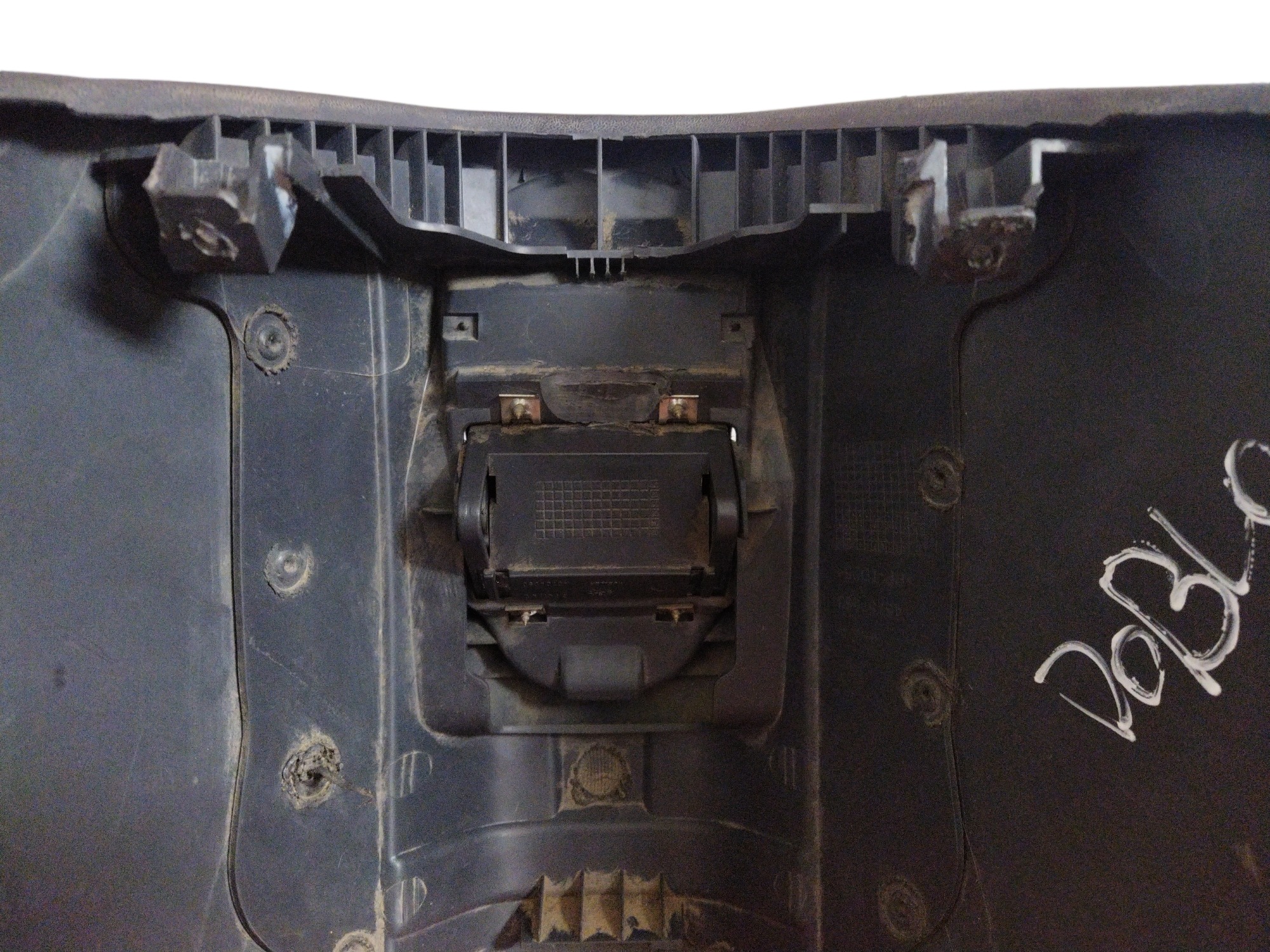 Moldura Console Central Fiat Doblo 2003/2004 Preto 5