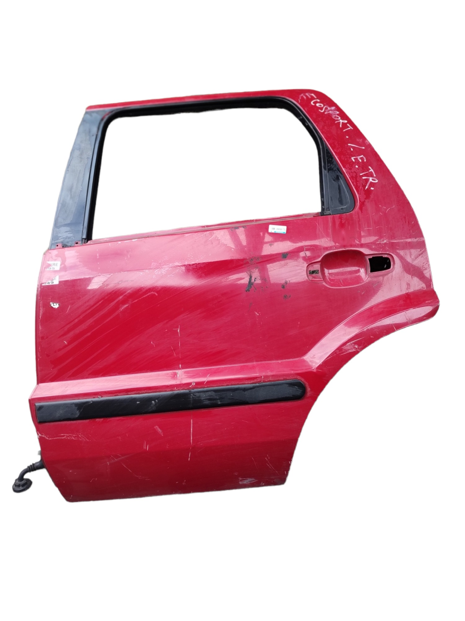 Porta Traseira Esquerda Ford Ecosport 2006 Traseira Vermelho 1