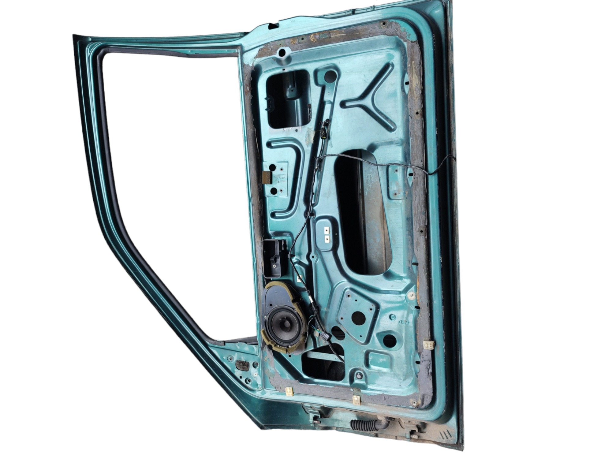 Porta Dianteira Direita Ford Escort 1996 Dianteira Azul-petróleo 2