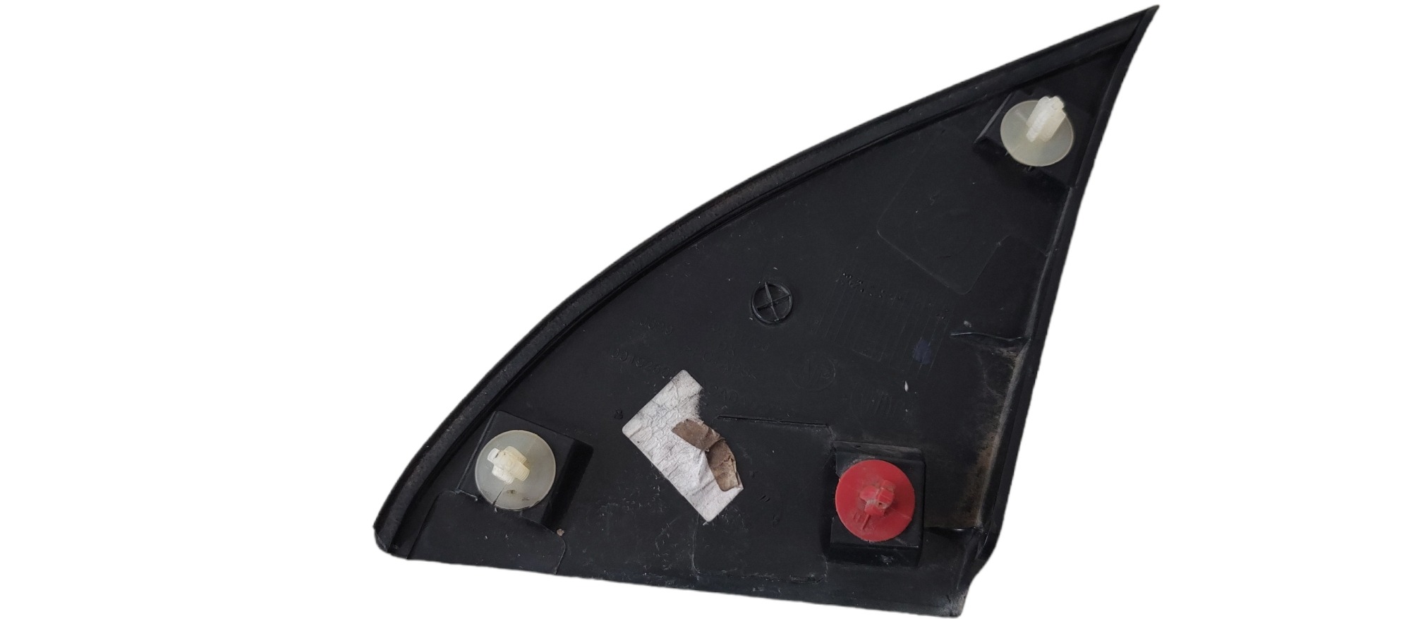 Moldura Externa Retrovisor Direito Fiat Palio Preto 3