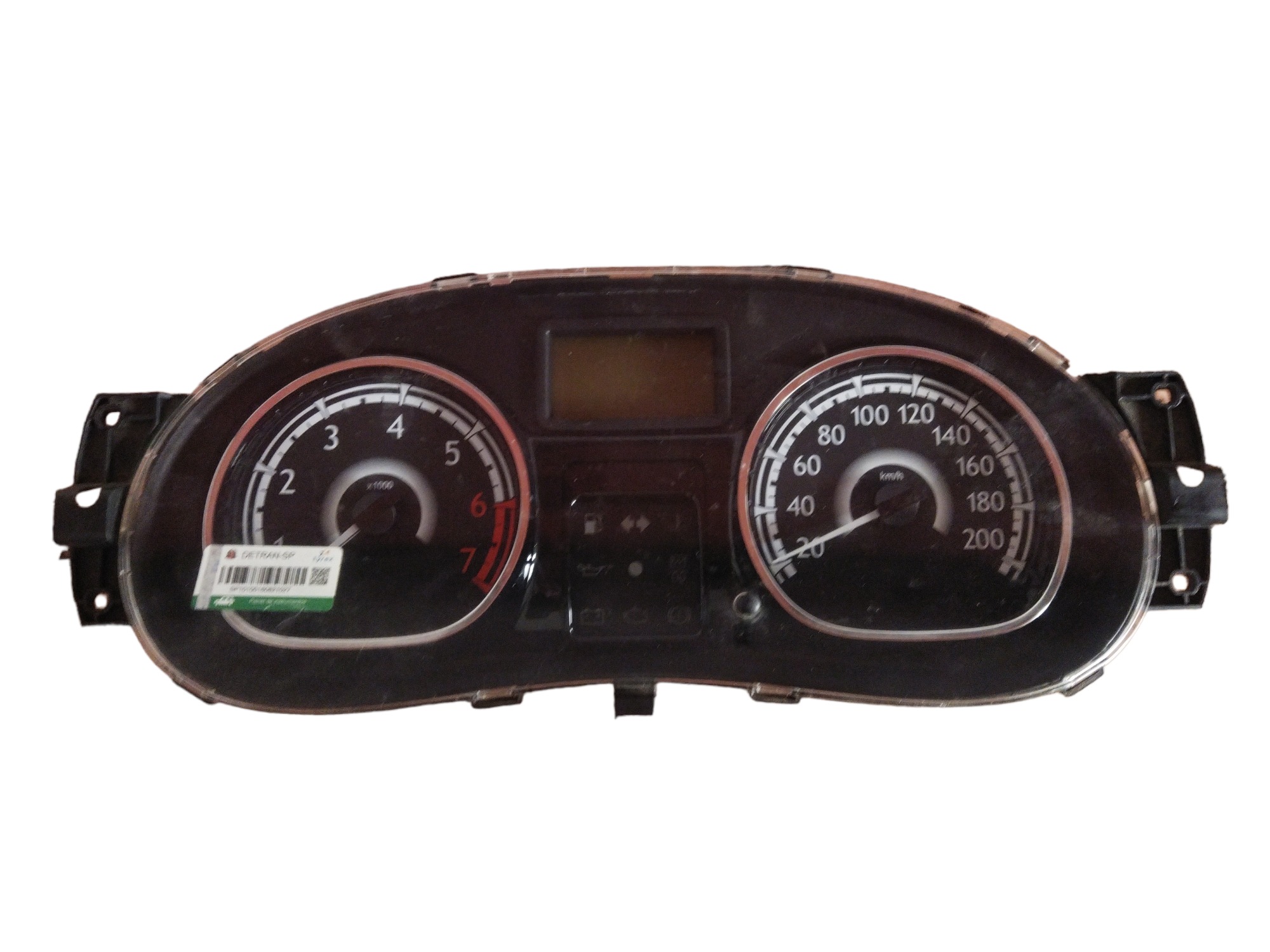 Painel Instrumentos Renault Sandero 1.0 Preto 1