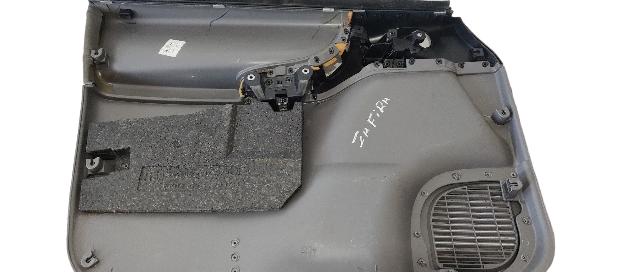 Forro De Porta Dianteira Direita Gm Zafira Cinza 8