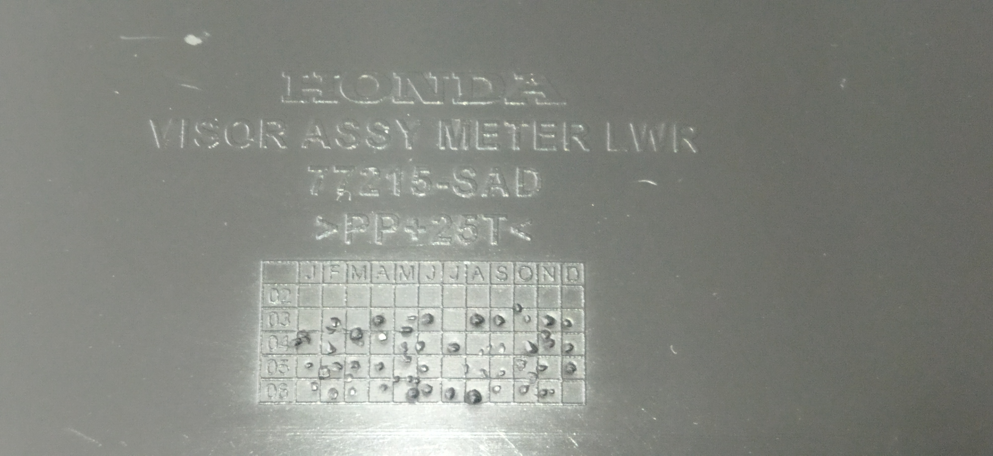 Moldura Painel Instrumentos Honda Fit 8