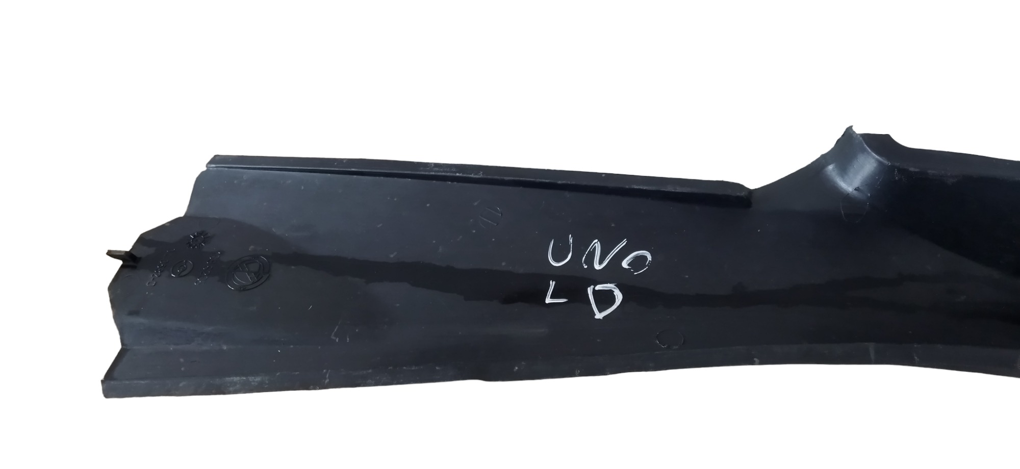 Acabamento Coluna Direita Fiat Uno  Cinza 4