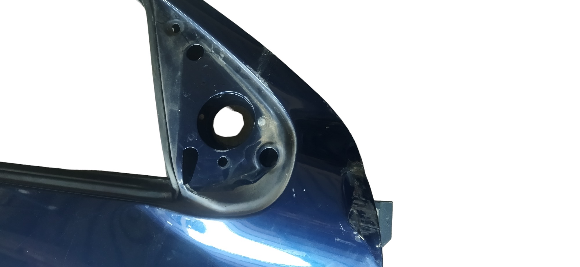 Porta Dianteira Direita Peugeot 206 2004 C/detalhes  Dianteira Direito Azul 5