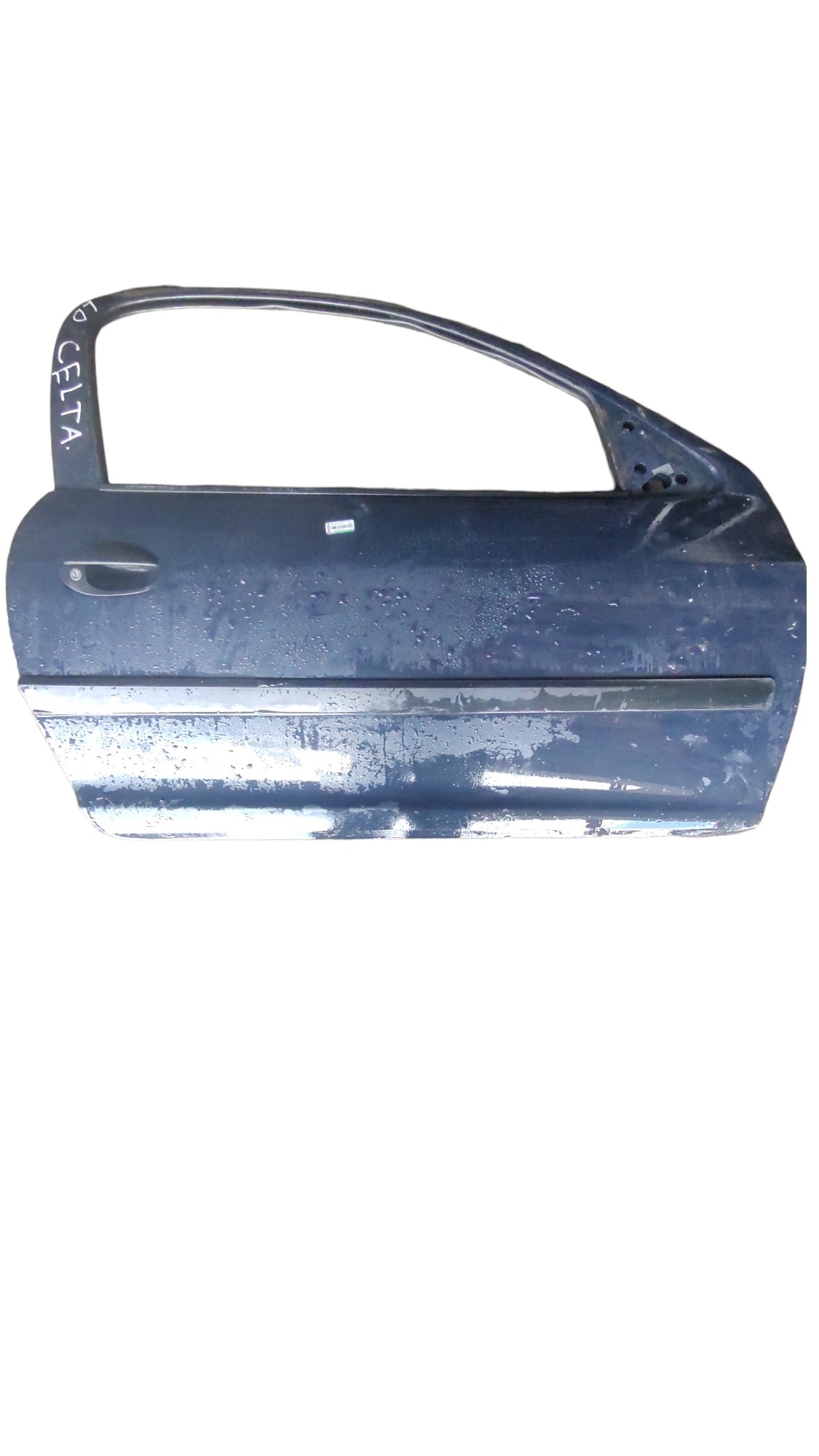 Porta Dianteira Direita Gm Celta  Azul-escuro 1
