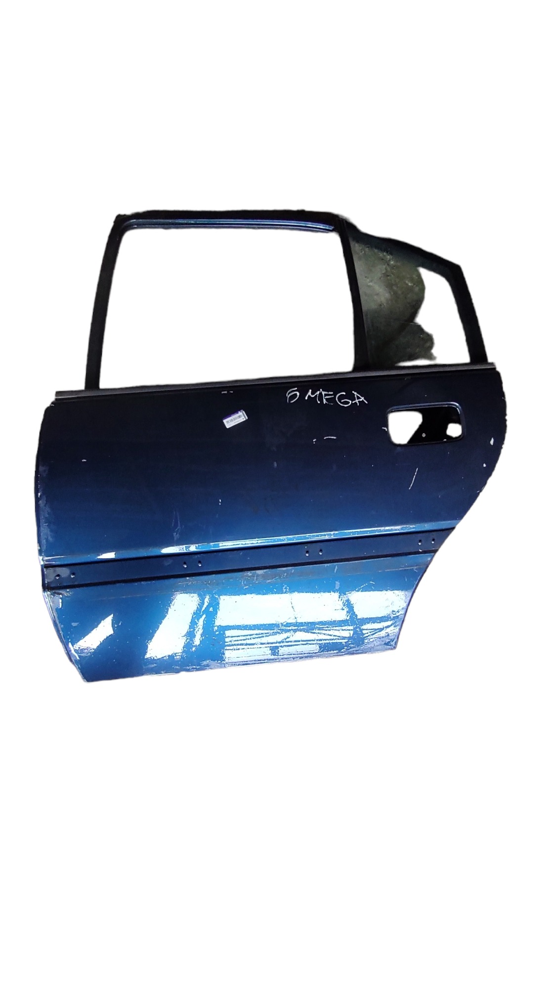 Porta Traseira Esquerda Gm Omega Azul-escuro 1