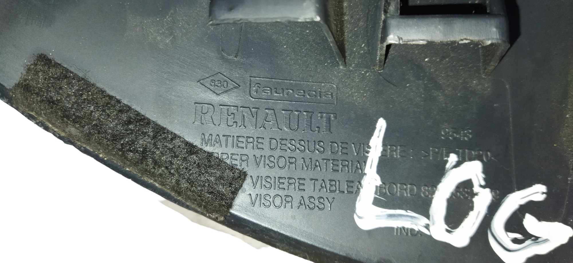 Capa Painel Instrumento Renault Logan  Preto 7