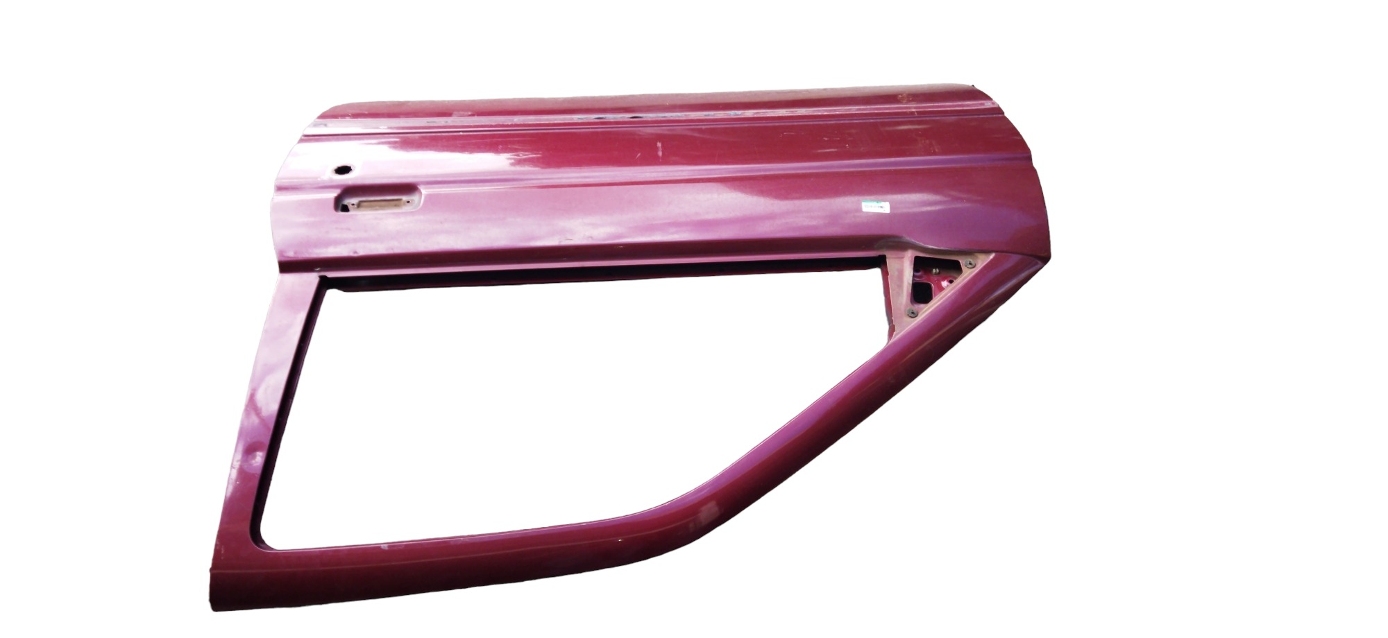 Porta Dianteira Esquerda Ford Escort Gl 1994 C/marcas  Dianteira Esquerda Vermelho 2