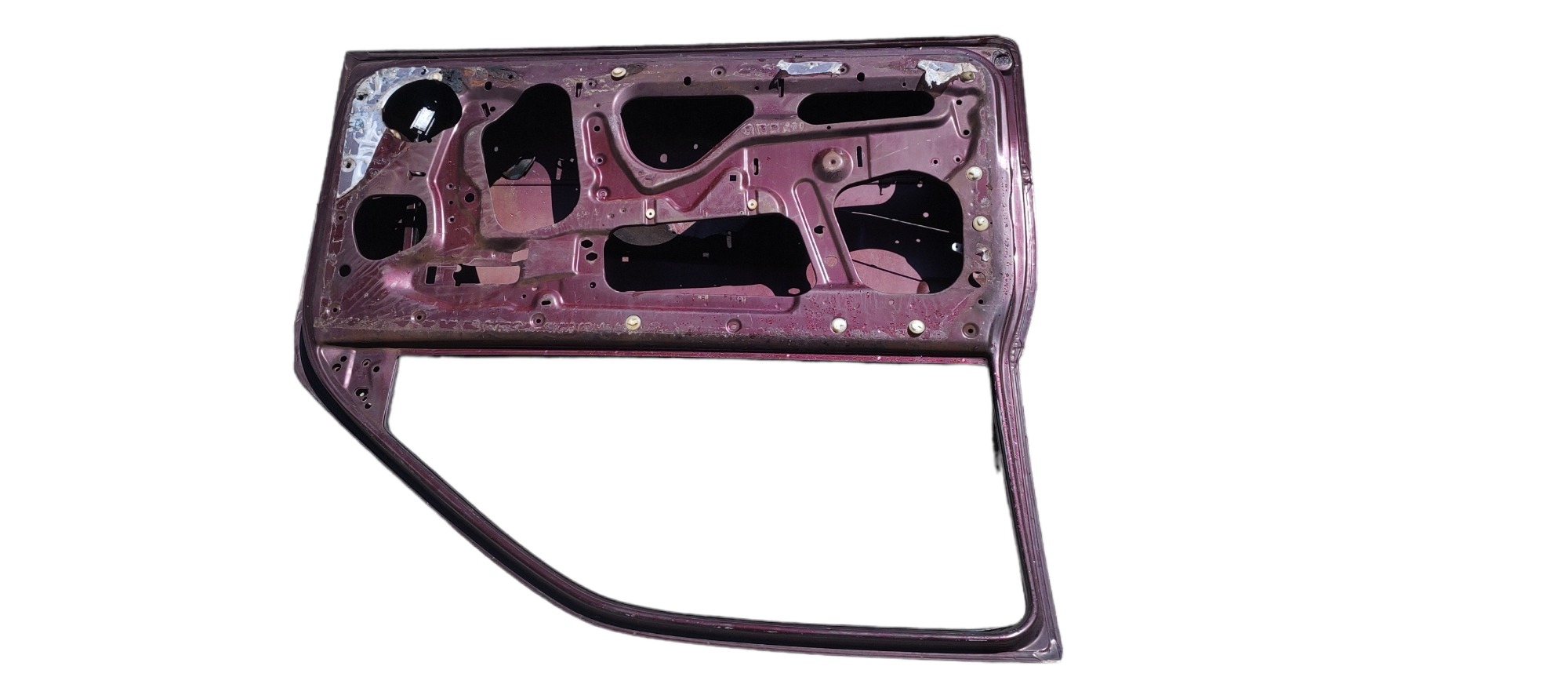 Porta Dianteira Esquerda Gm Kadett 94/com Detalhe  Dianteira Esquerdo Bordô 6