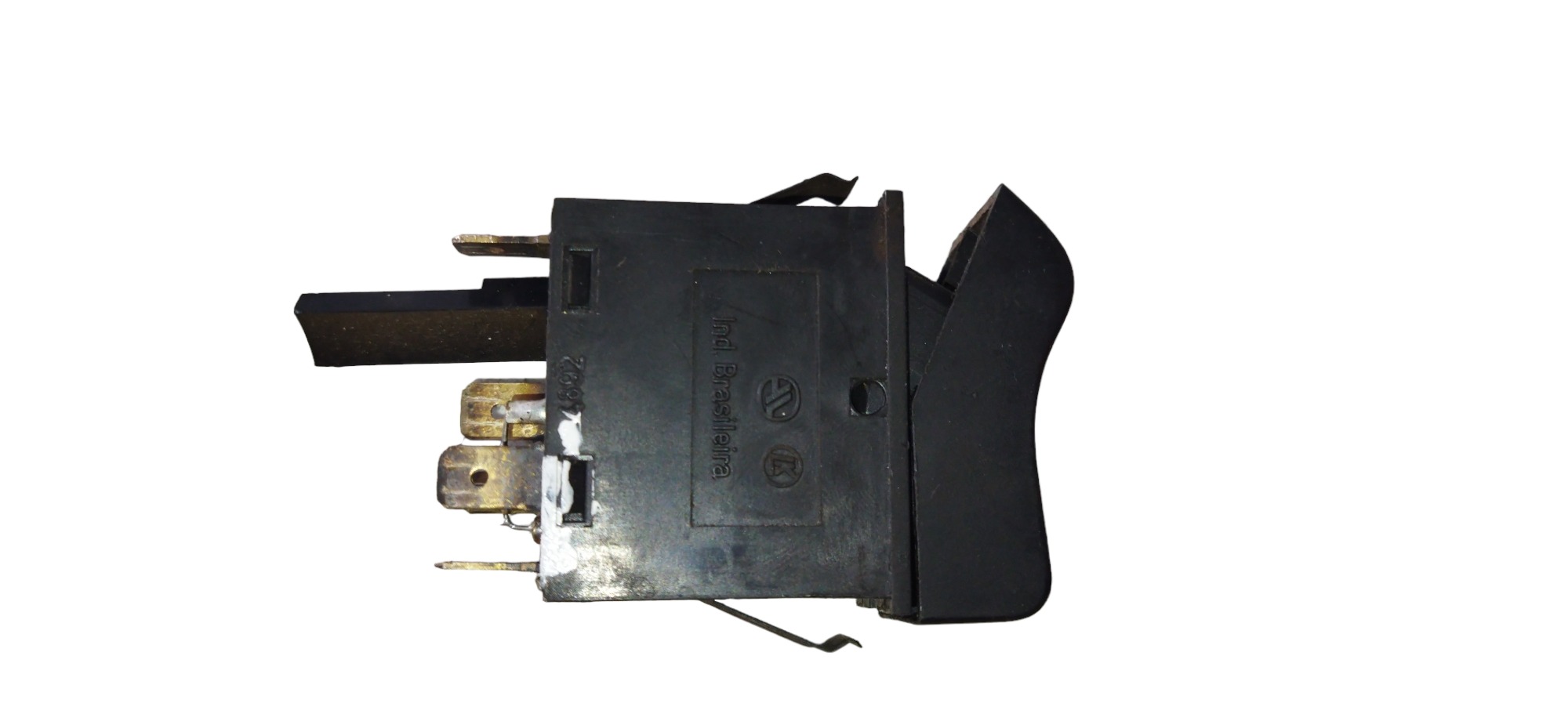 Botão Pisca Alerta Vw Santana  Preto 4
