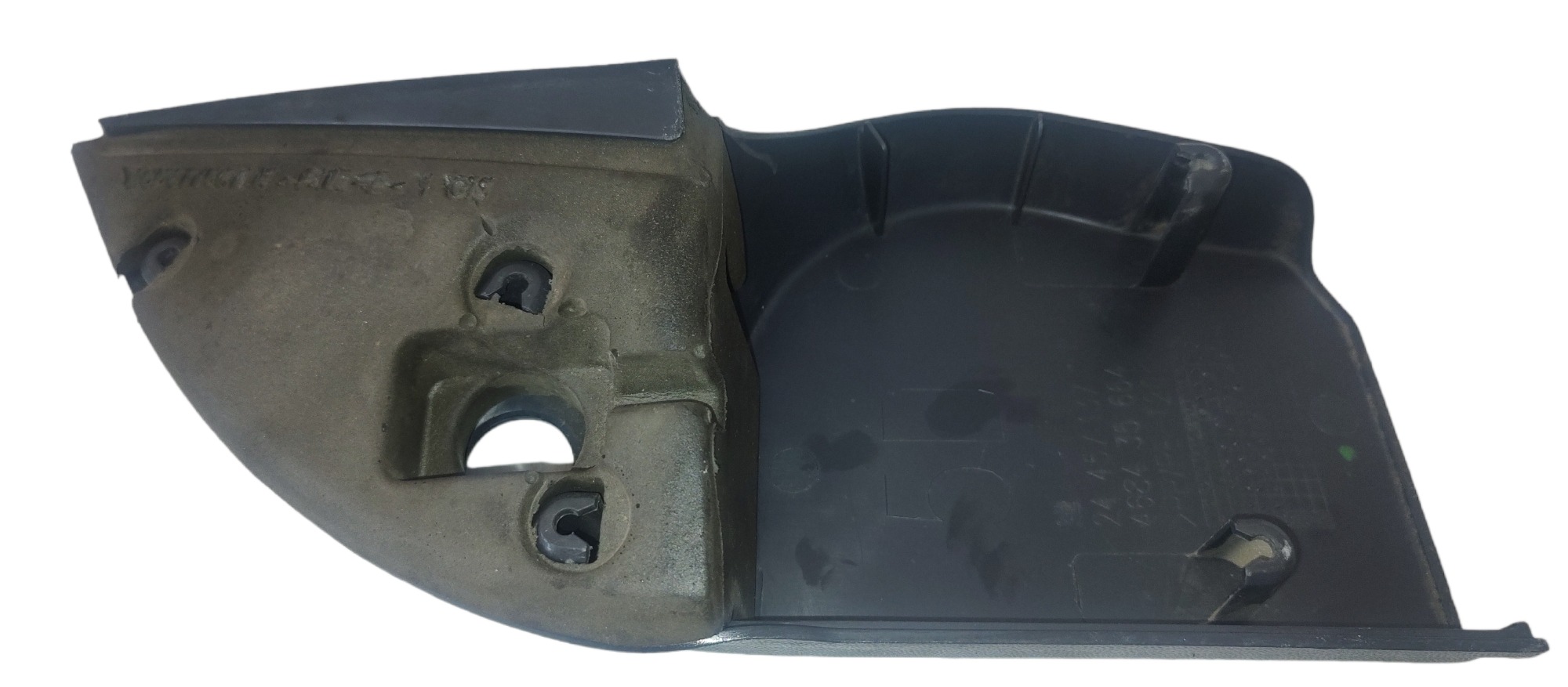 Moldura Interna Retrovisor Esquerda Gm Corsa 2002 Preto 3