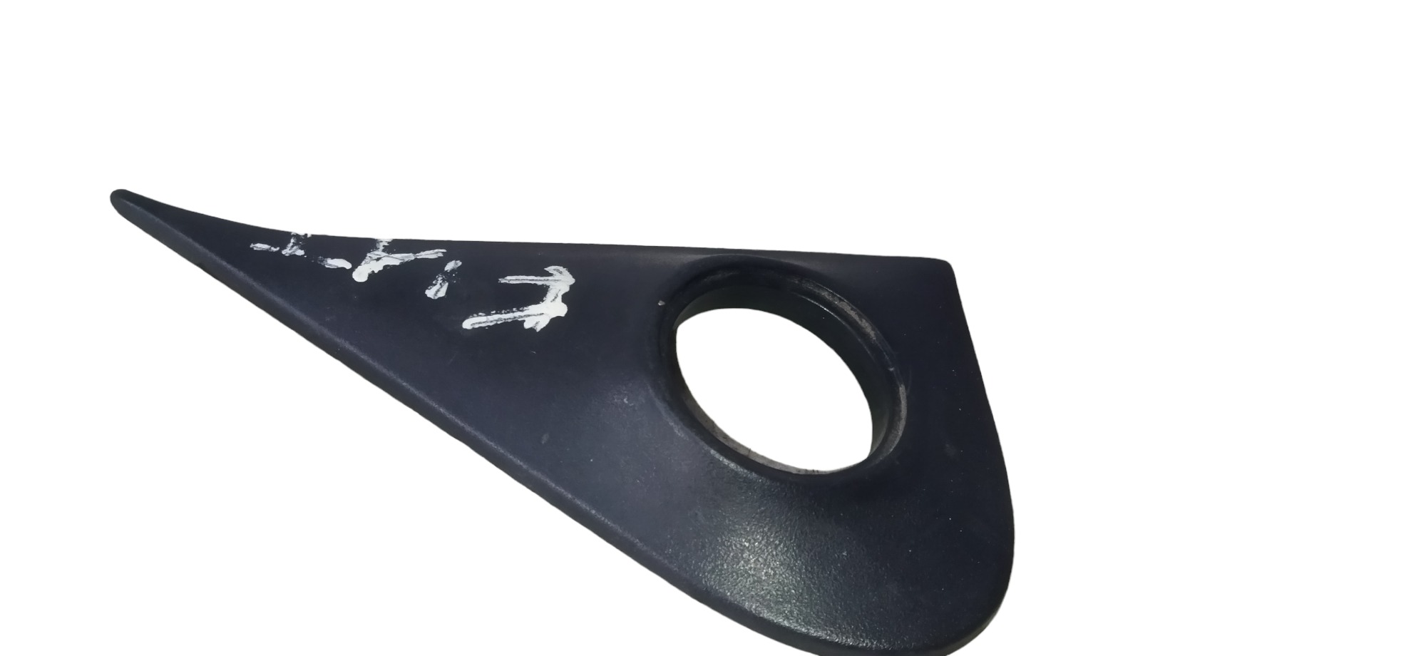 Moldura Intern Retrovisor Esquerdo Fiat Uno  Preto 6