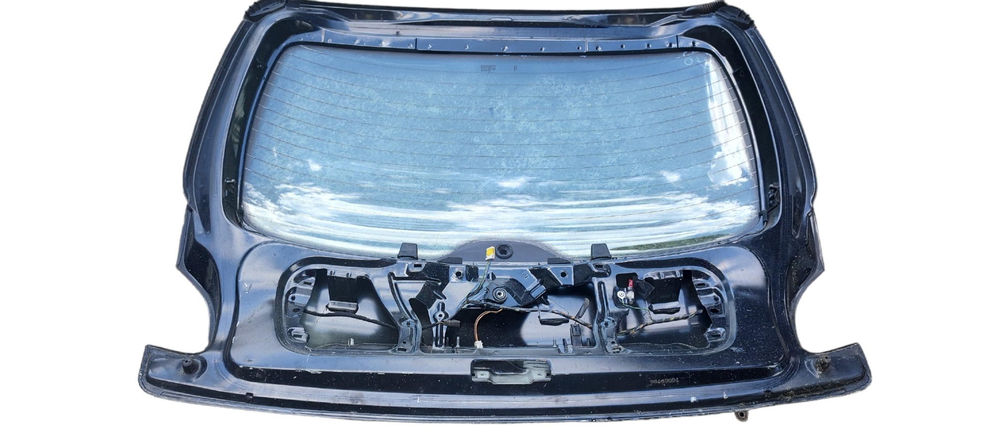 Tampa Traseira Porta Mala Peugeot 206 2007 Sem Vidro Azul 6